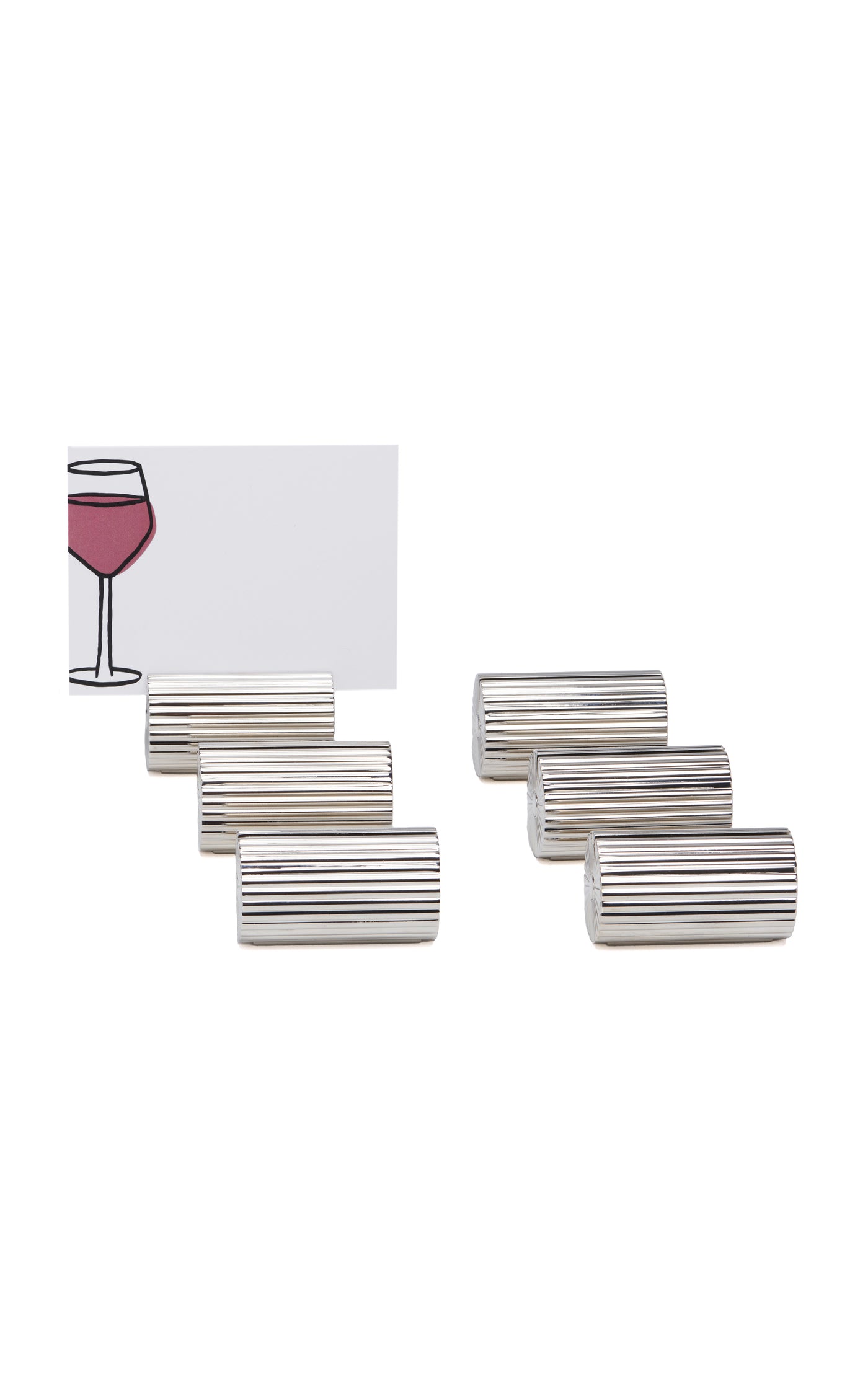 Daisy Set-of-Six Placecard Holders