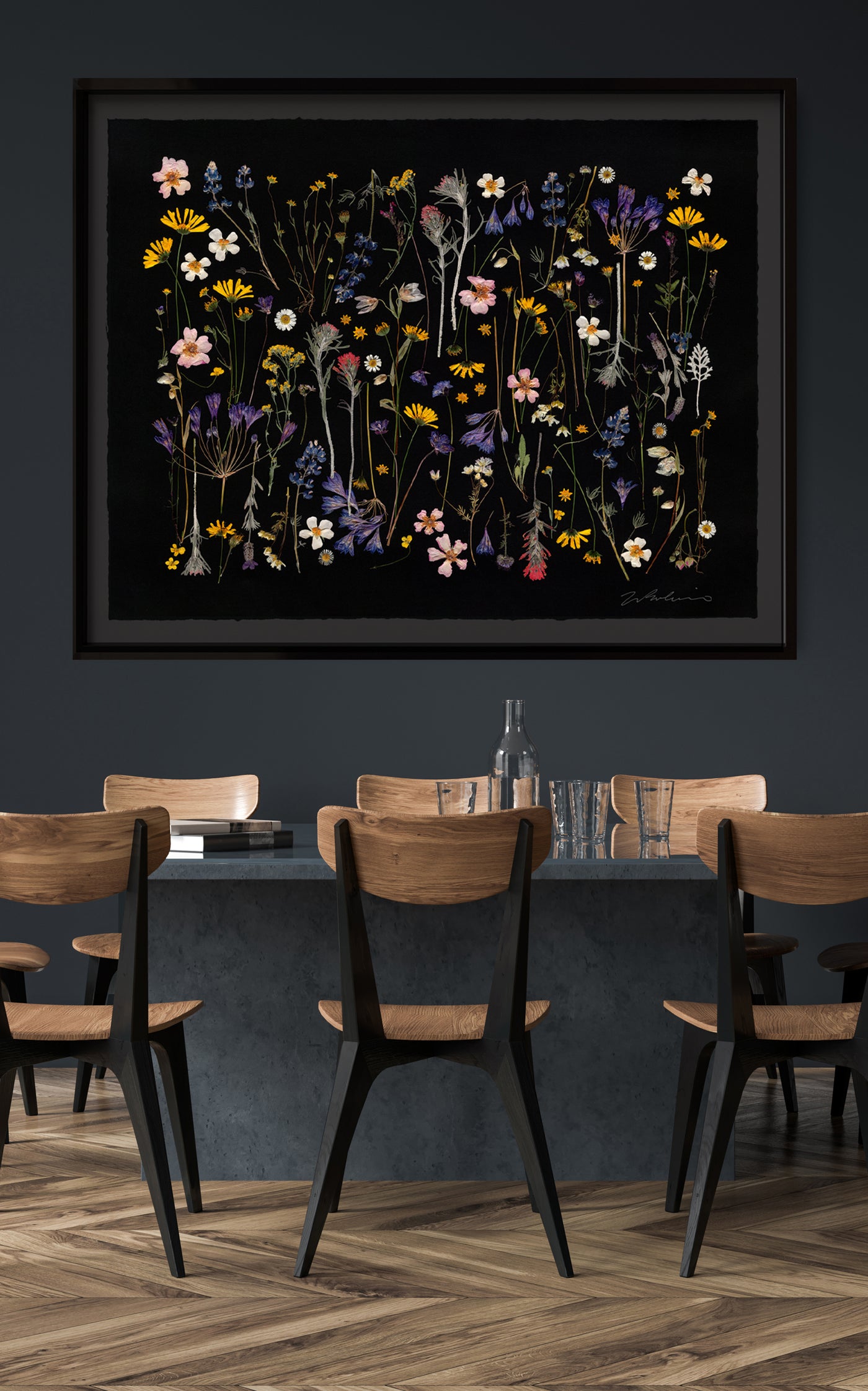 California Farm and Wildflowers Limited Edition Archival Pigment Print