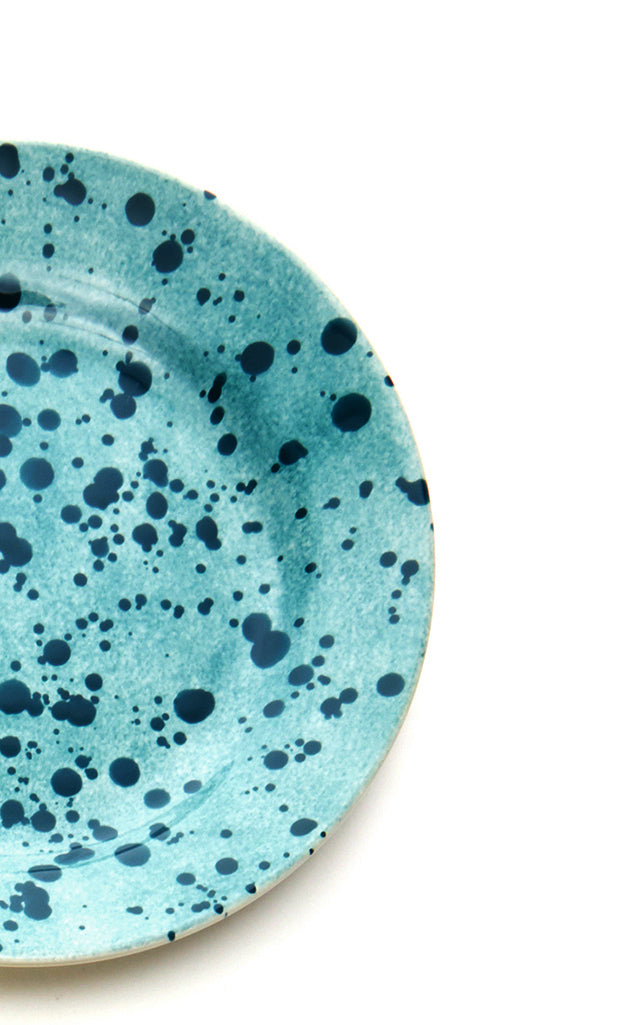 Set-Of-Four Ceramic Dessert Plates