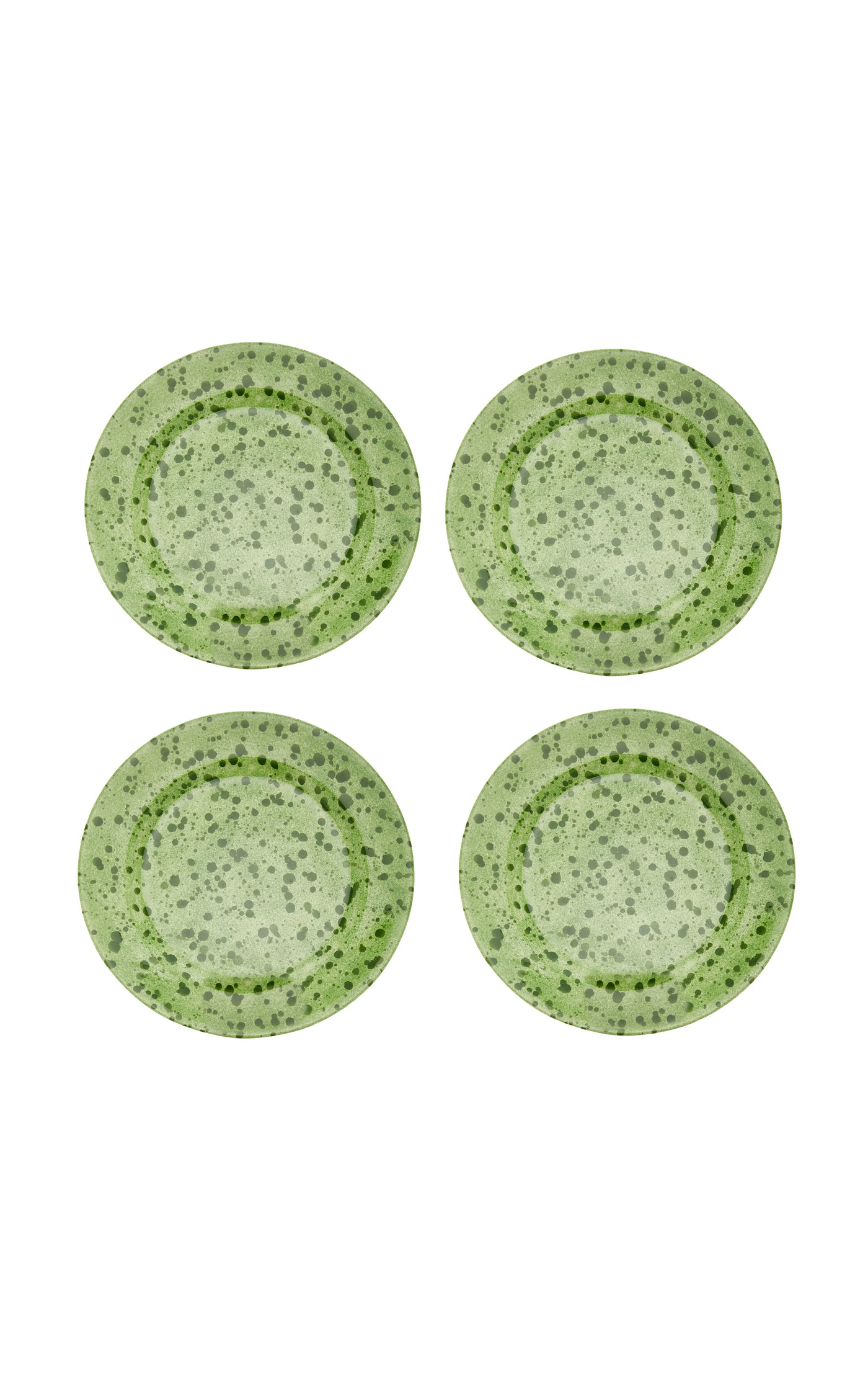 Set-of-Four Ceramic Dinner Plates