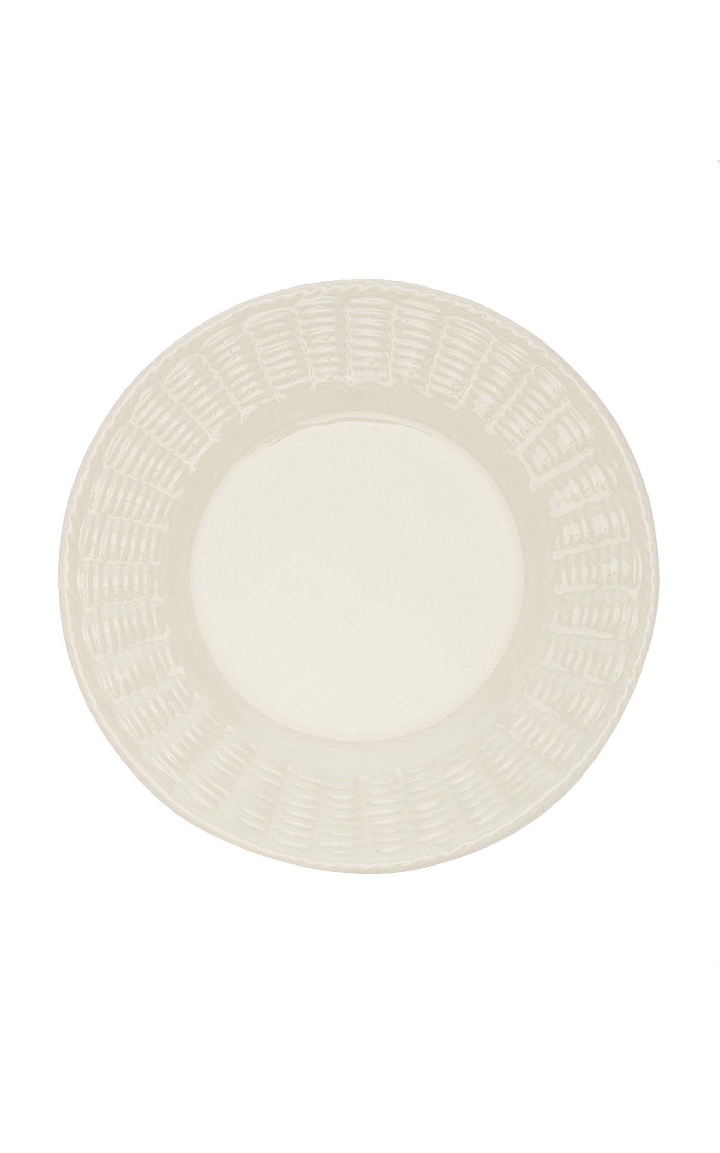 Set-Of-Four Hand-Painted Ceramic Salad Plates