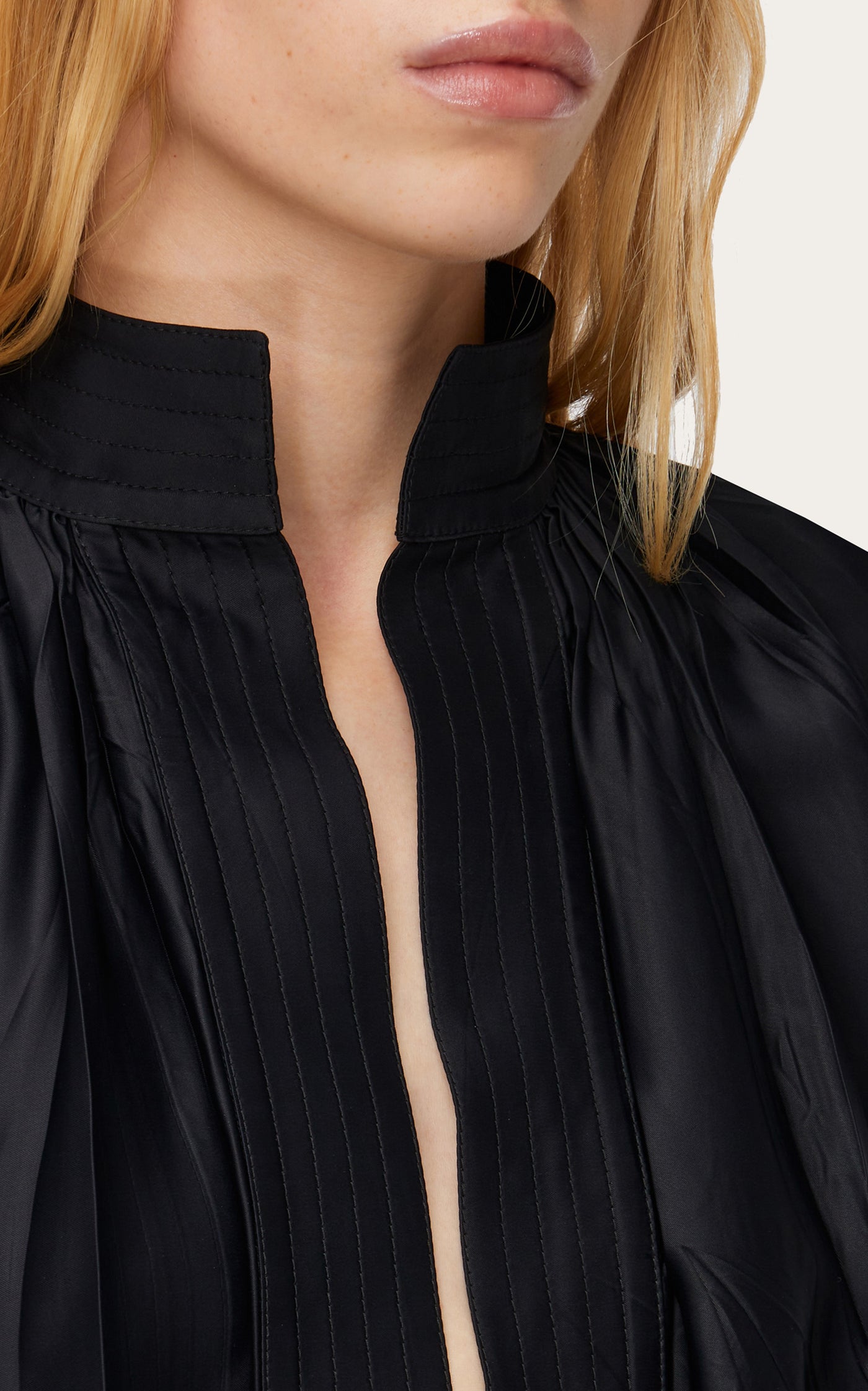 Oversized Satin Top