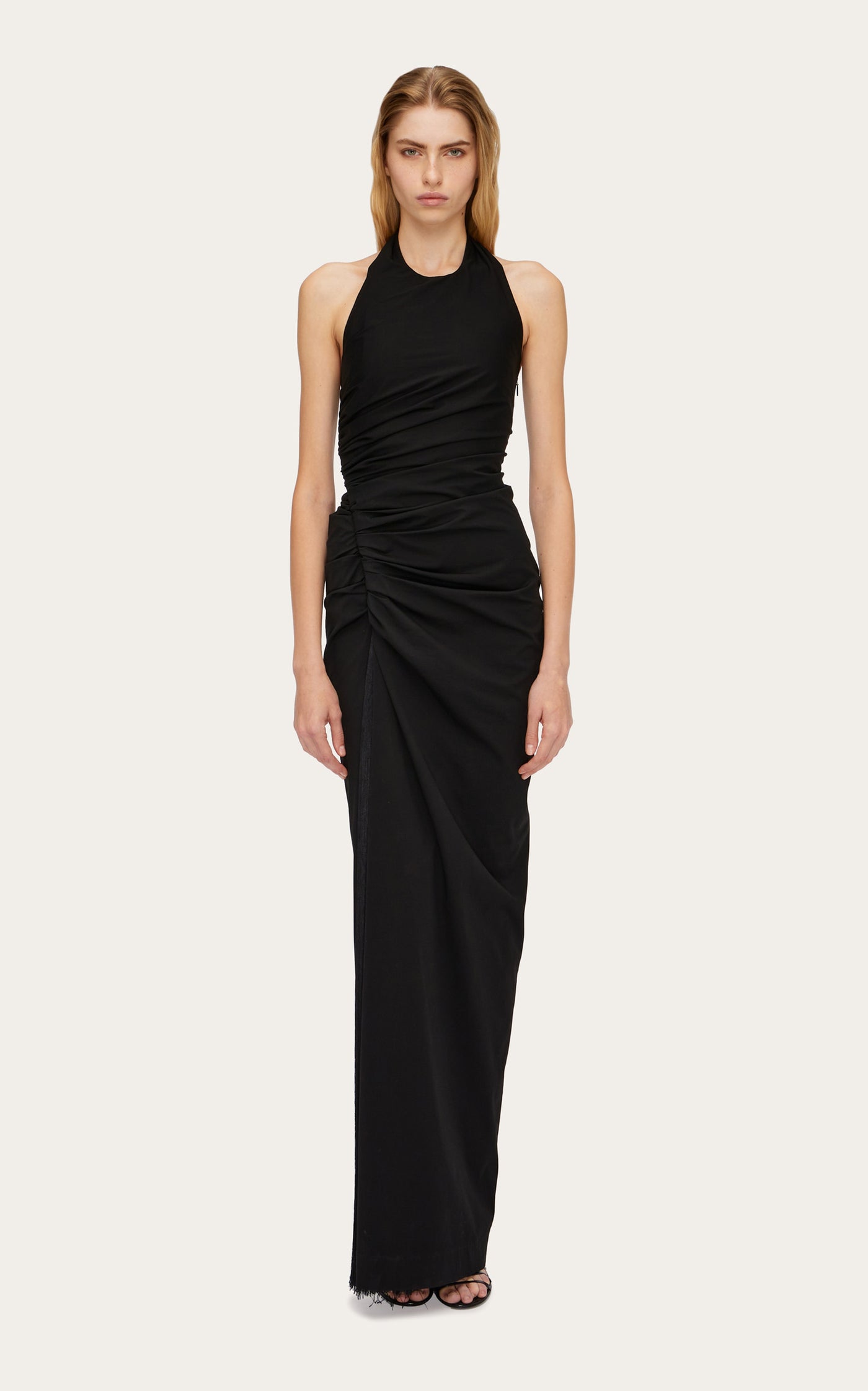 Stretch-Cotton Poplin Dress