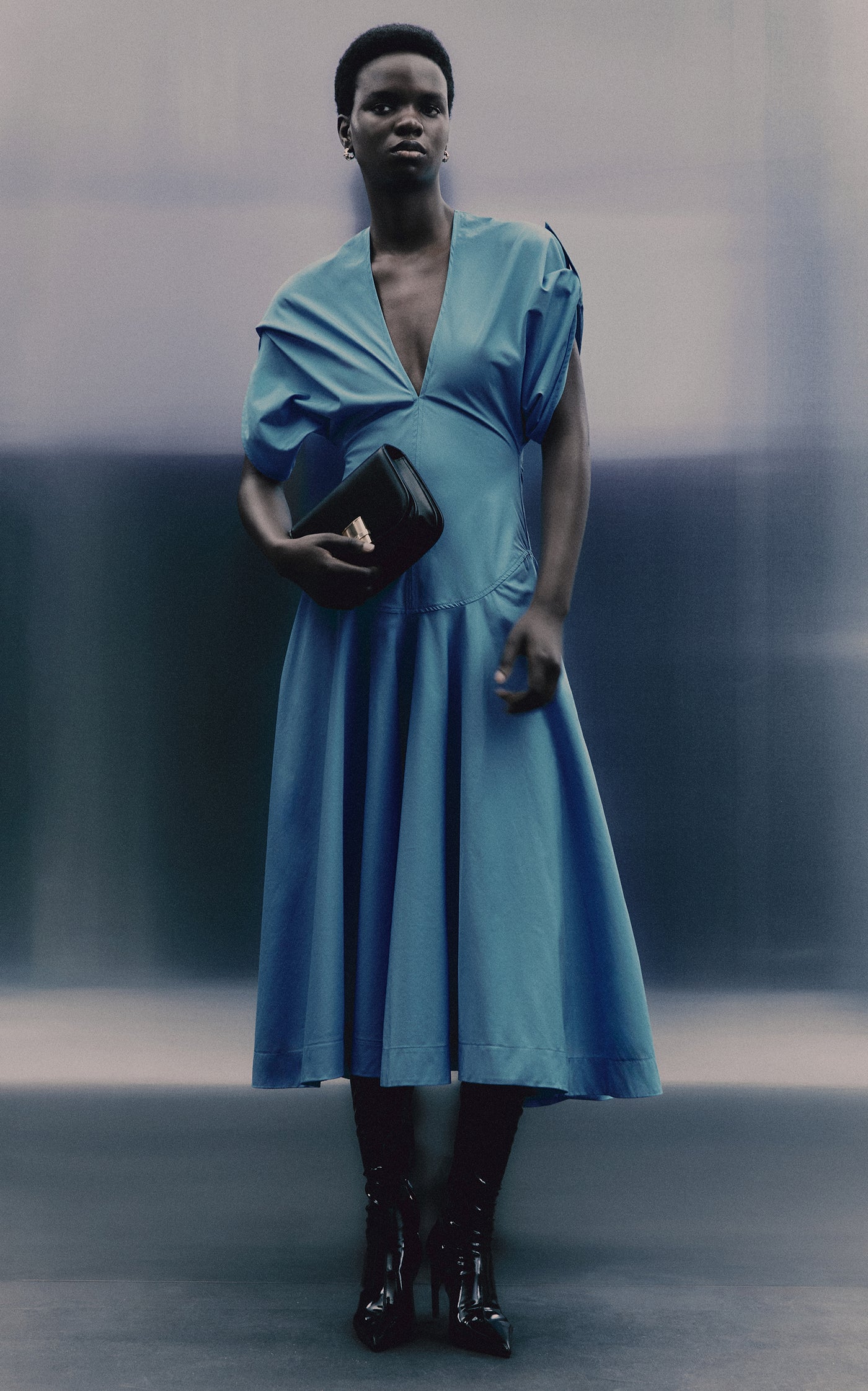 Cotton-Poplin Dress