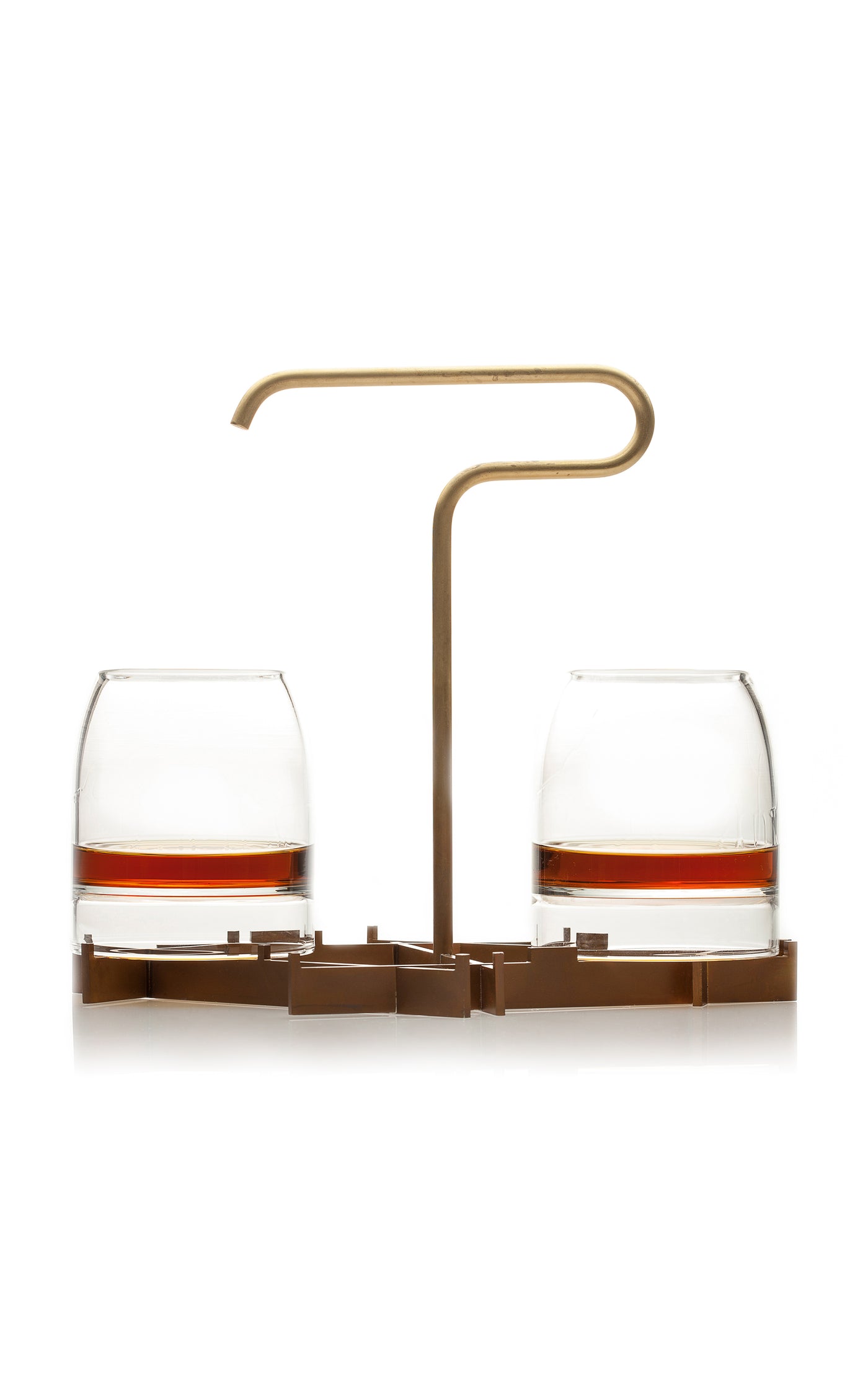 Rare Set-of-Four Presenter Set & Glasses