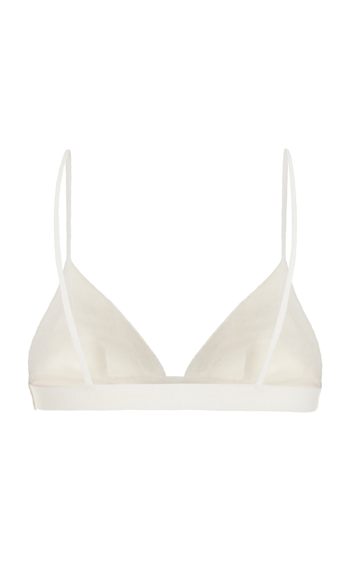 Chevier Knit Wool Bra Top