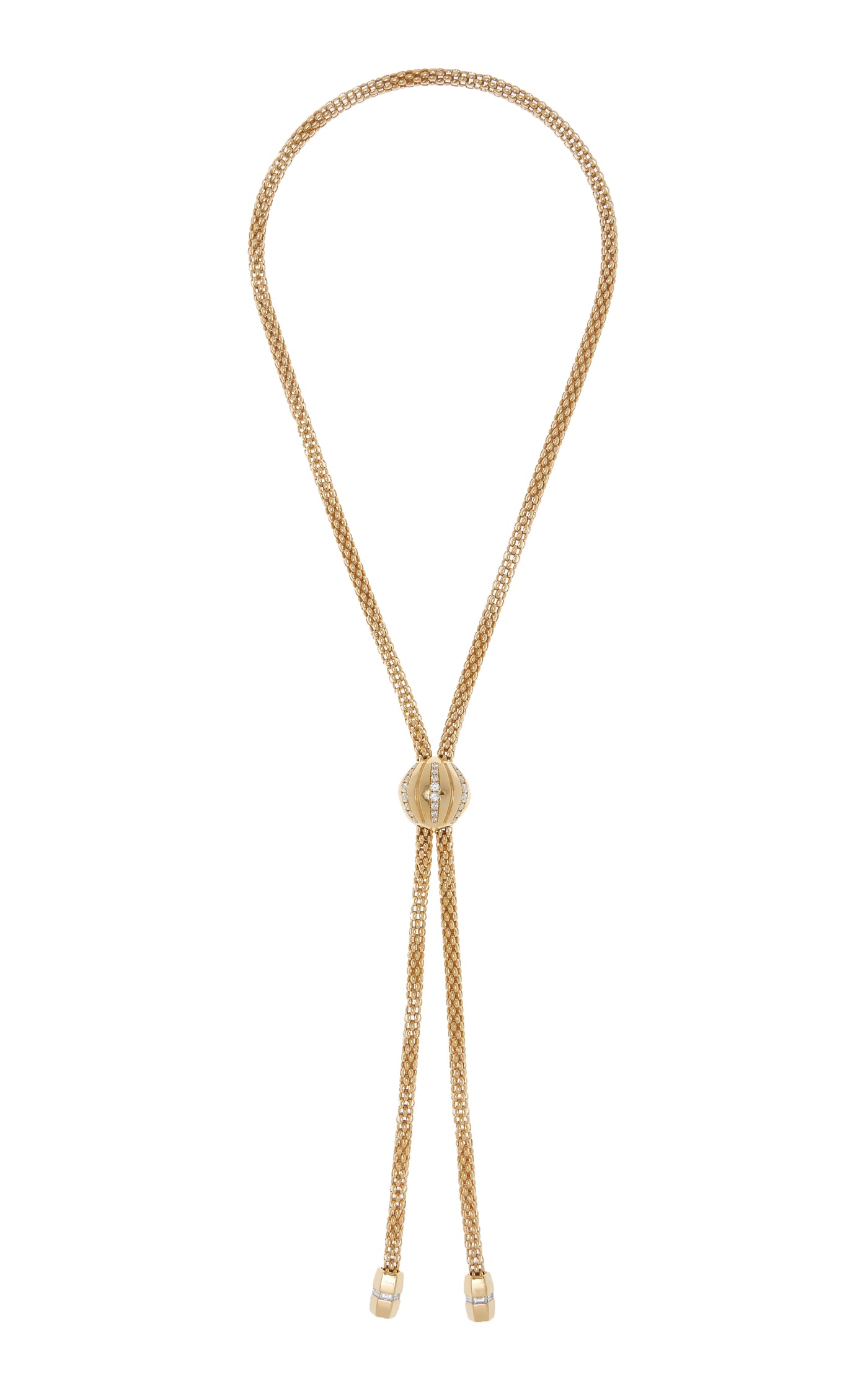 Stella 18K Yellow Gold Diamond Necklace