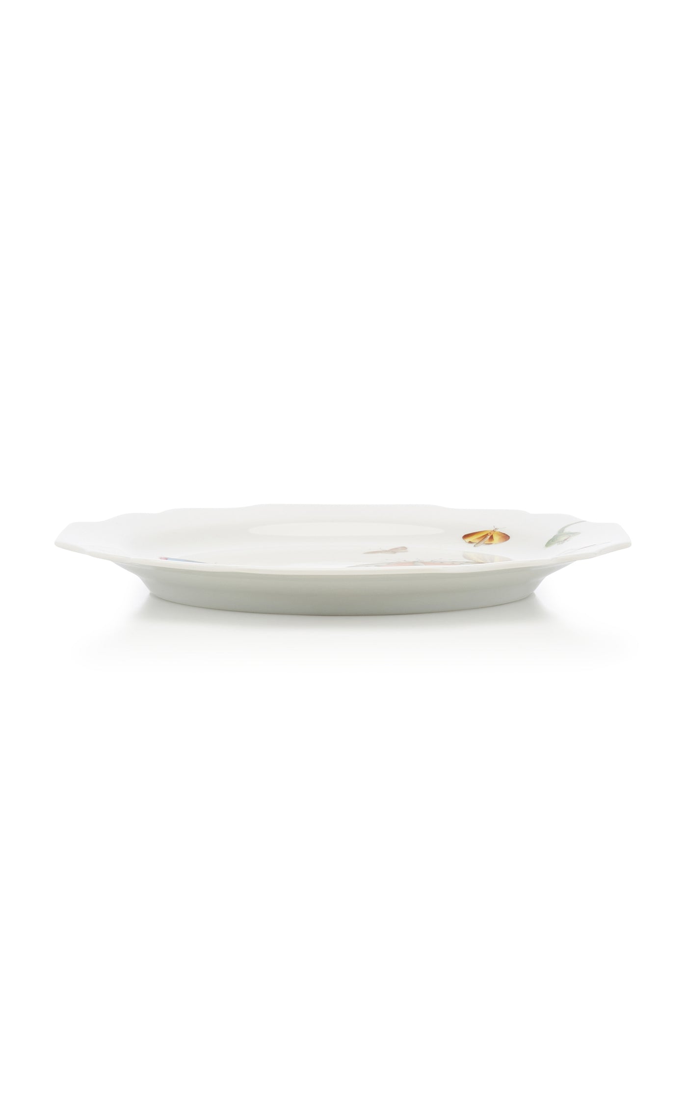 Painted Porcelain Dessert Plate