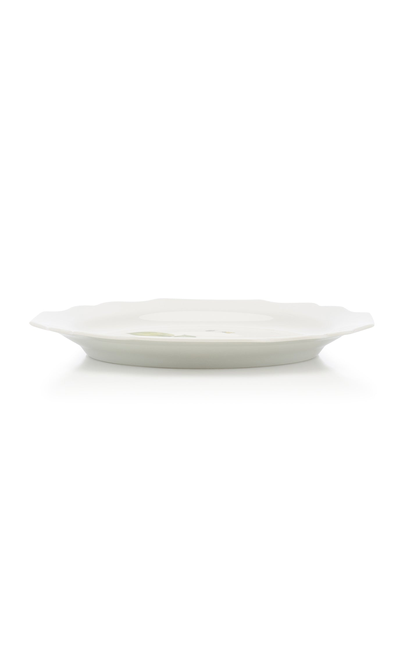 Painted Porcelain Dessert Plate