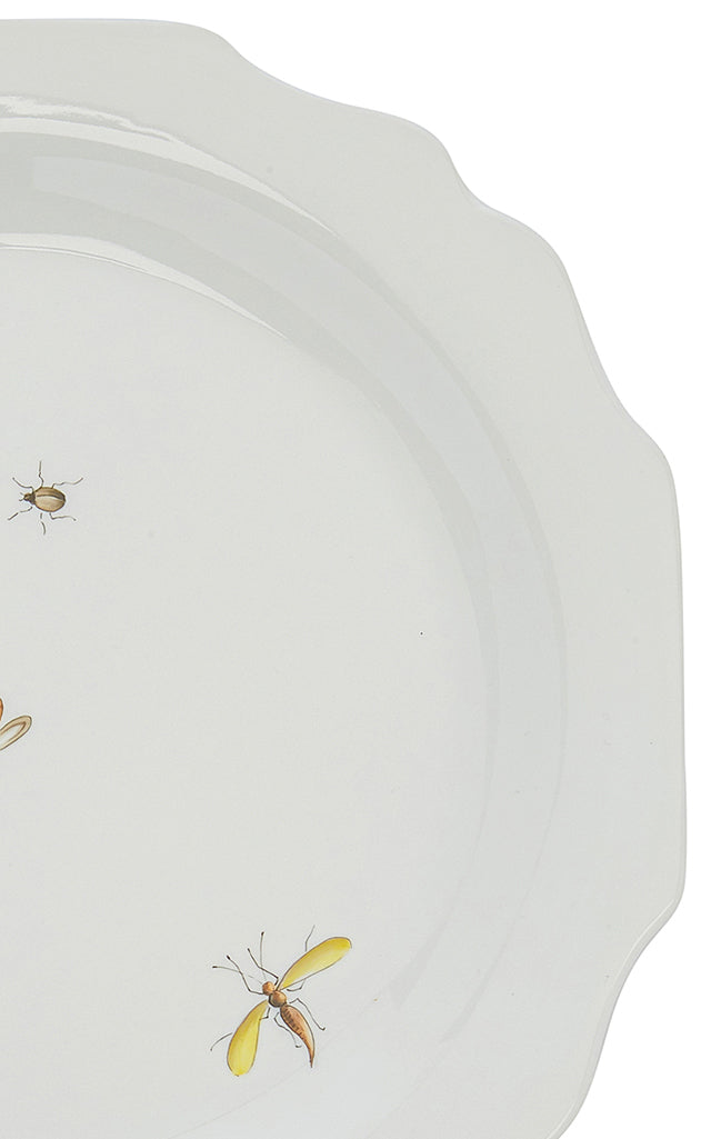 Painted Porcelain Dinner Plate