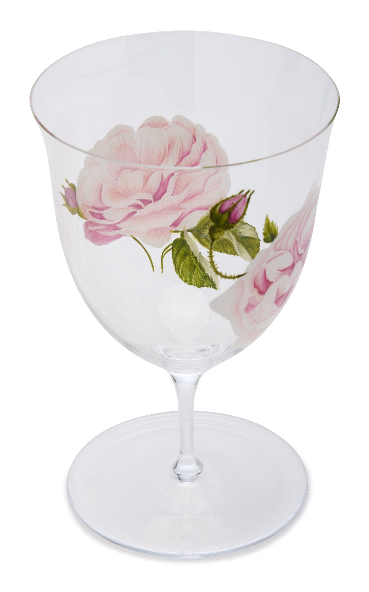 Painted Water Glass