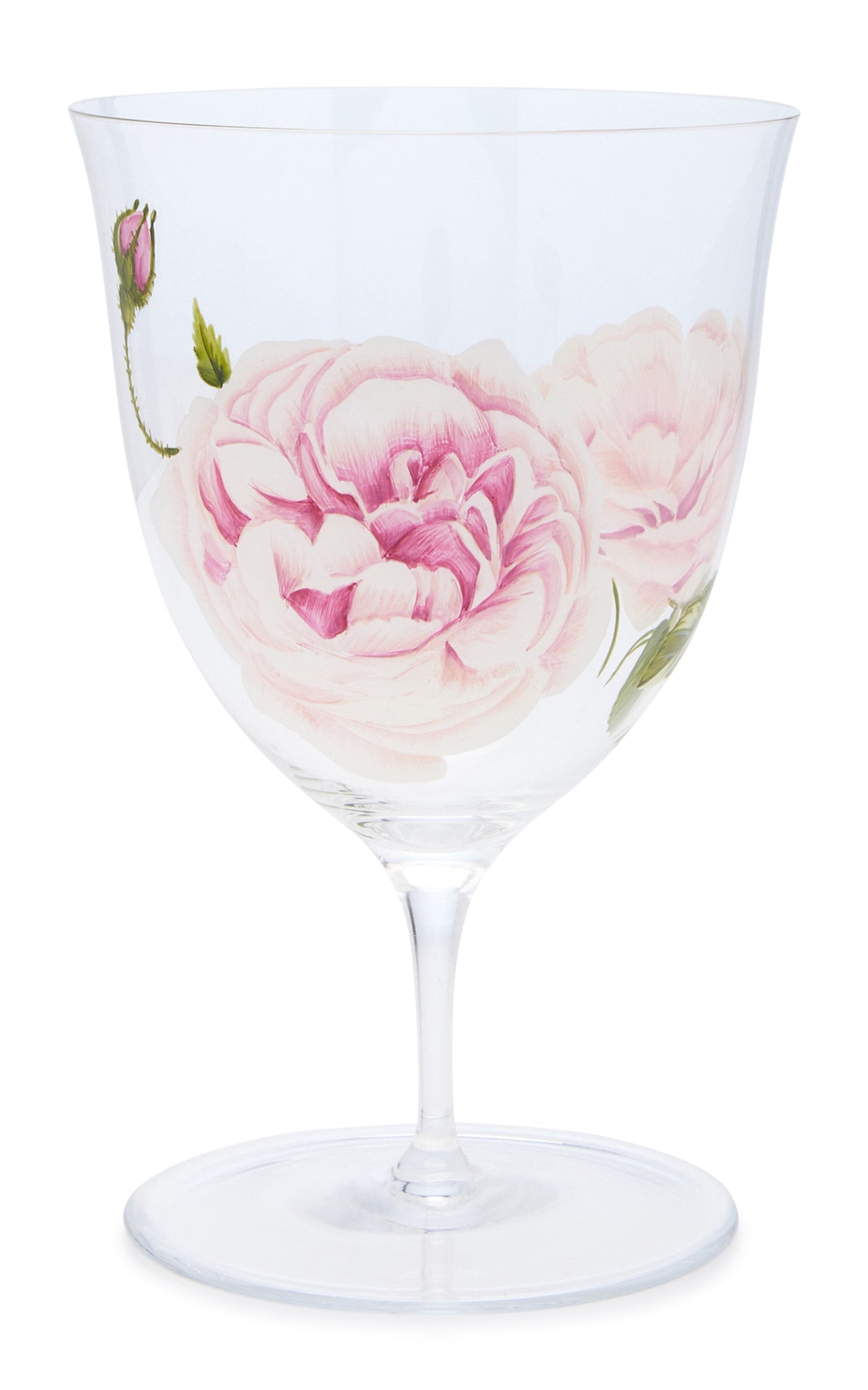 Painted Water Glass