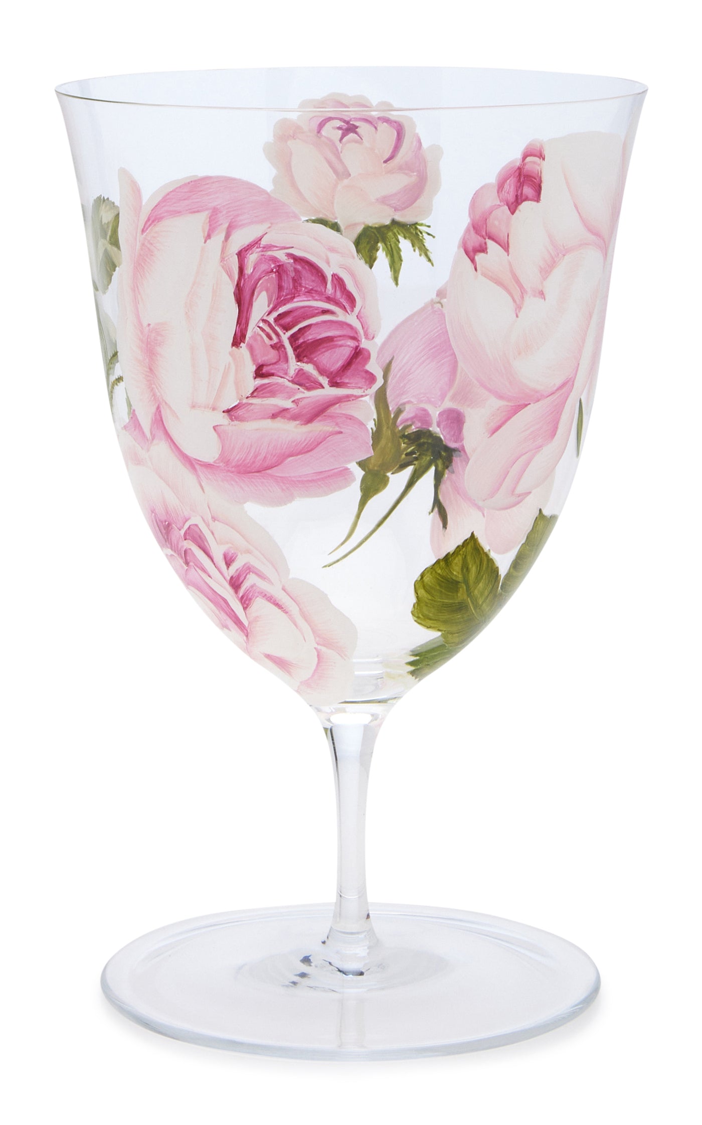 Painted Water Glass
