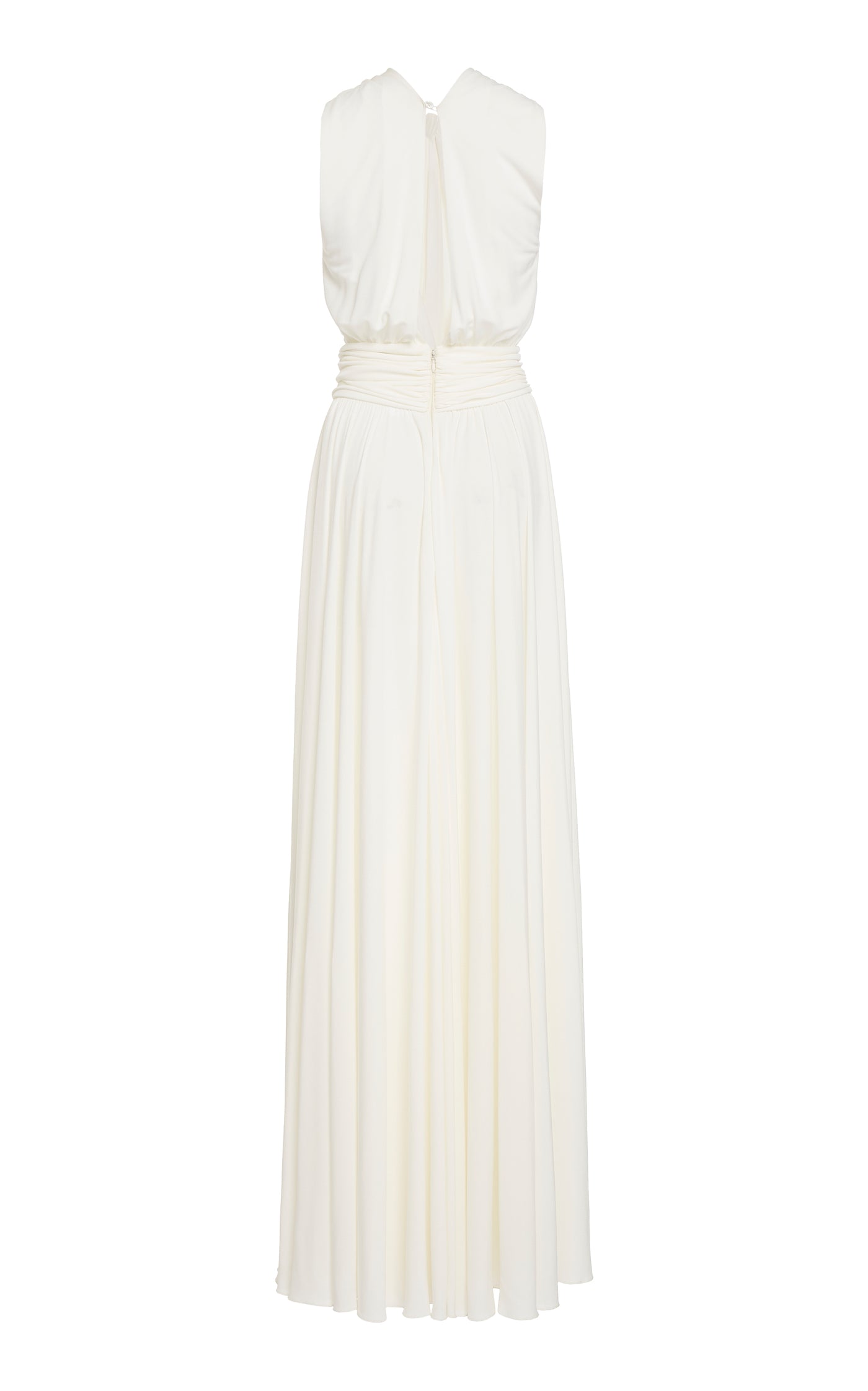 Knotted Jersey Maxi Dress