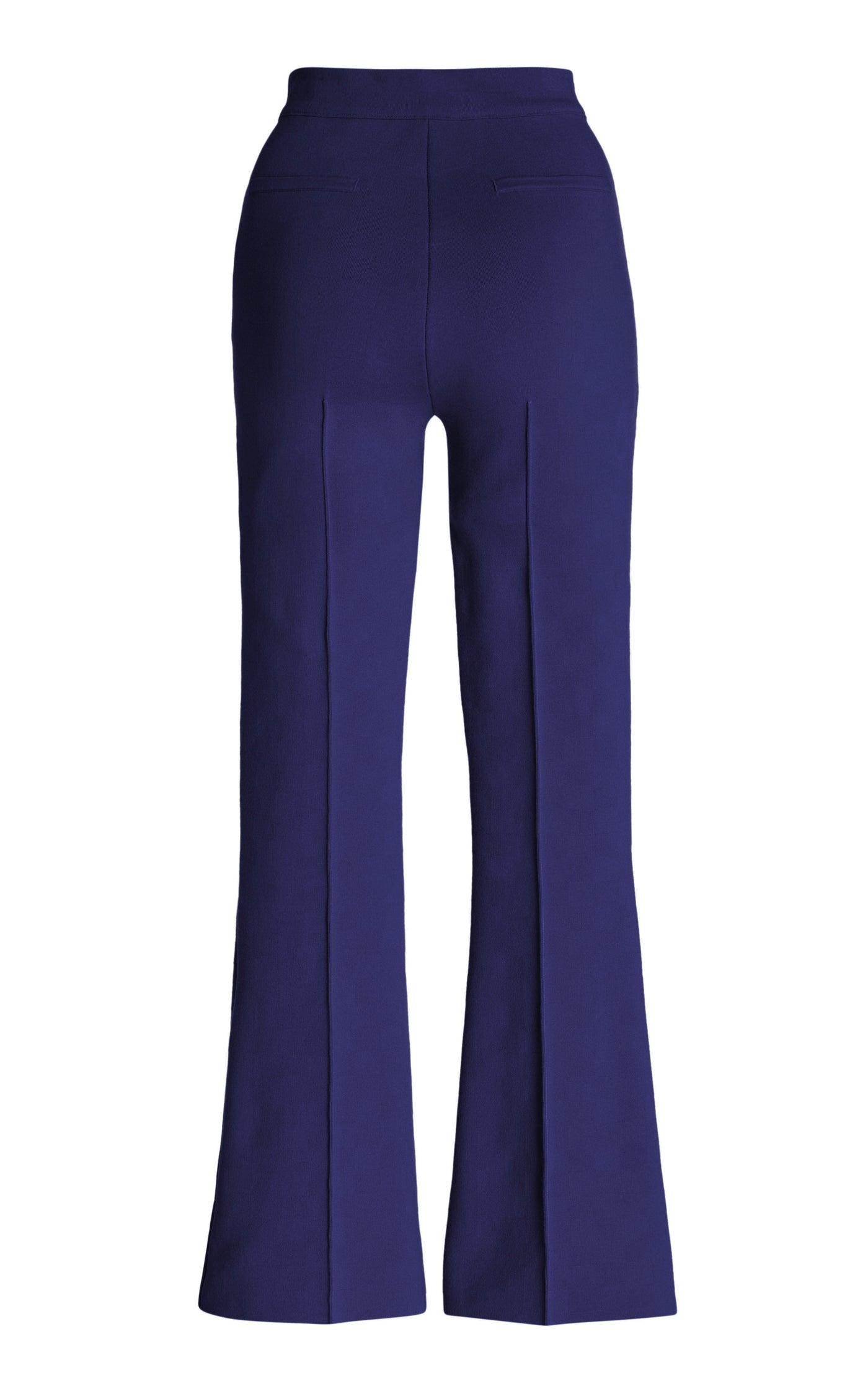 Kick Flared Stretch-Cotton Knit Pants