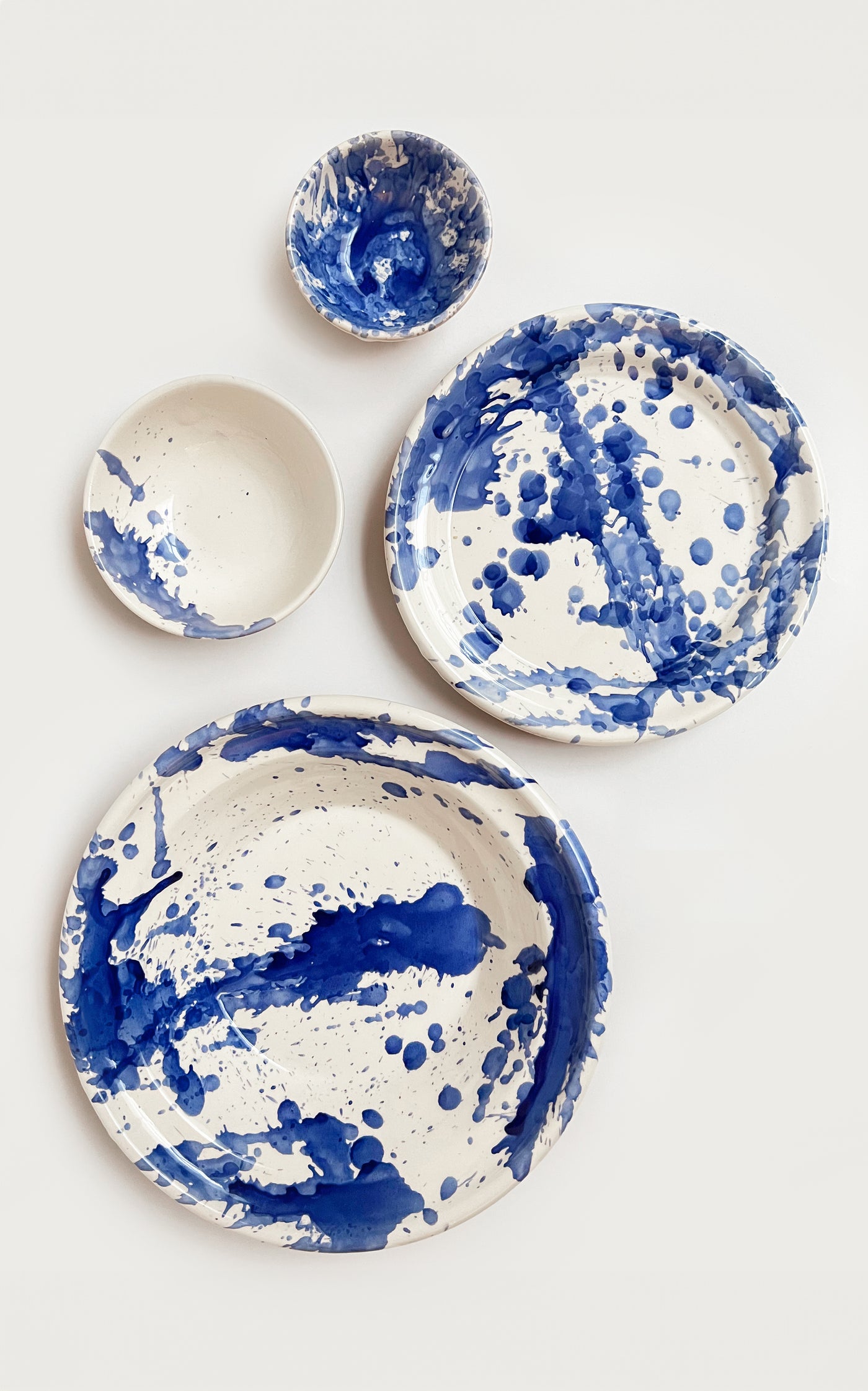Montegranaro Splatterware Side Plate