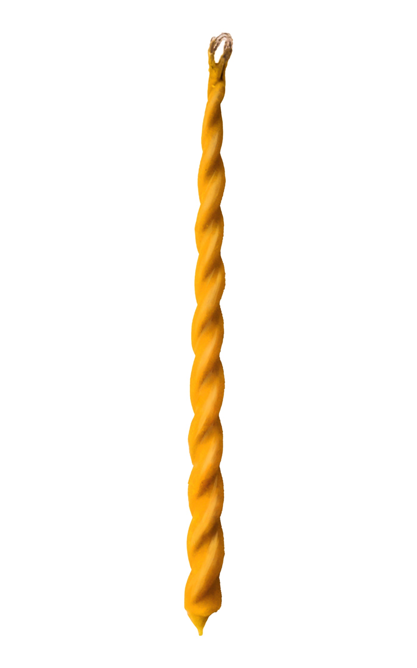 Collepino Beeswax Double-Wick Twisted Candle