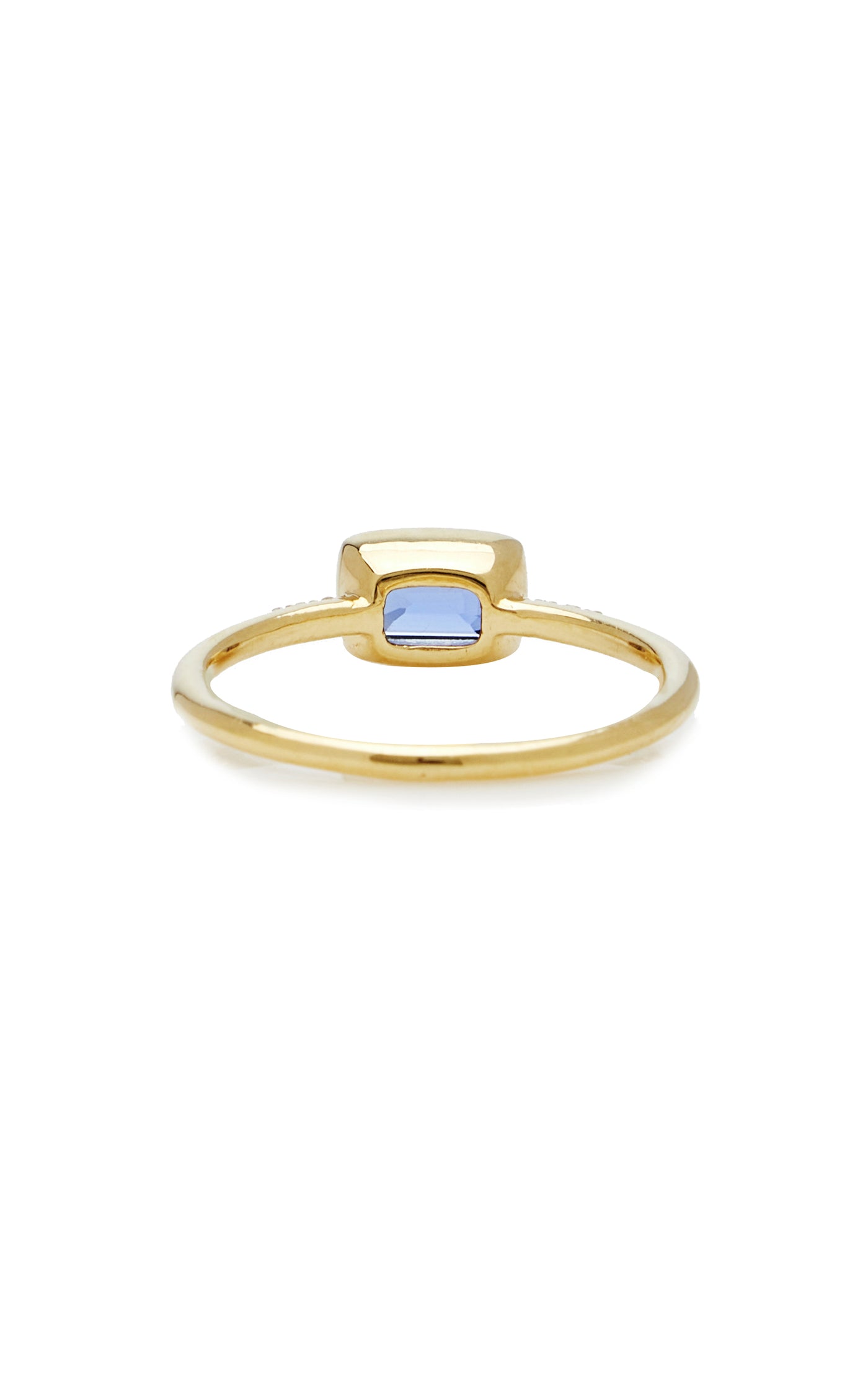 Karina 14K Yellow Gold Sapphire Ring