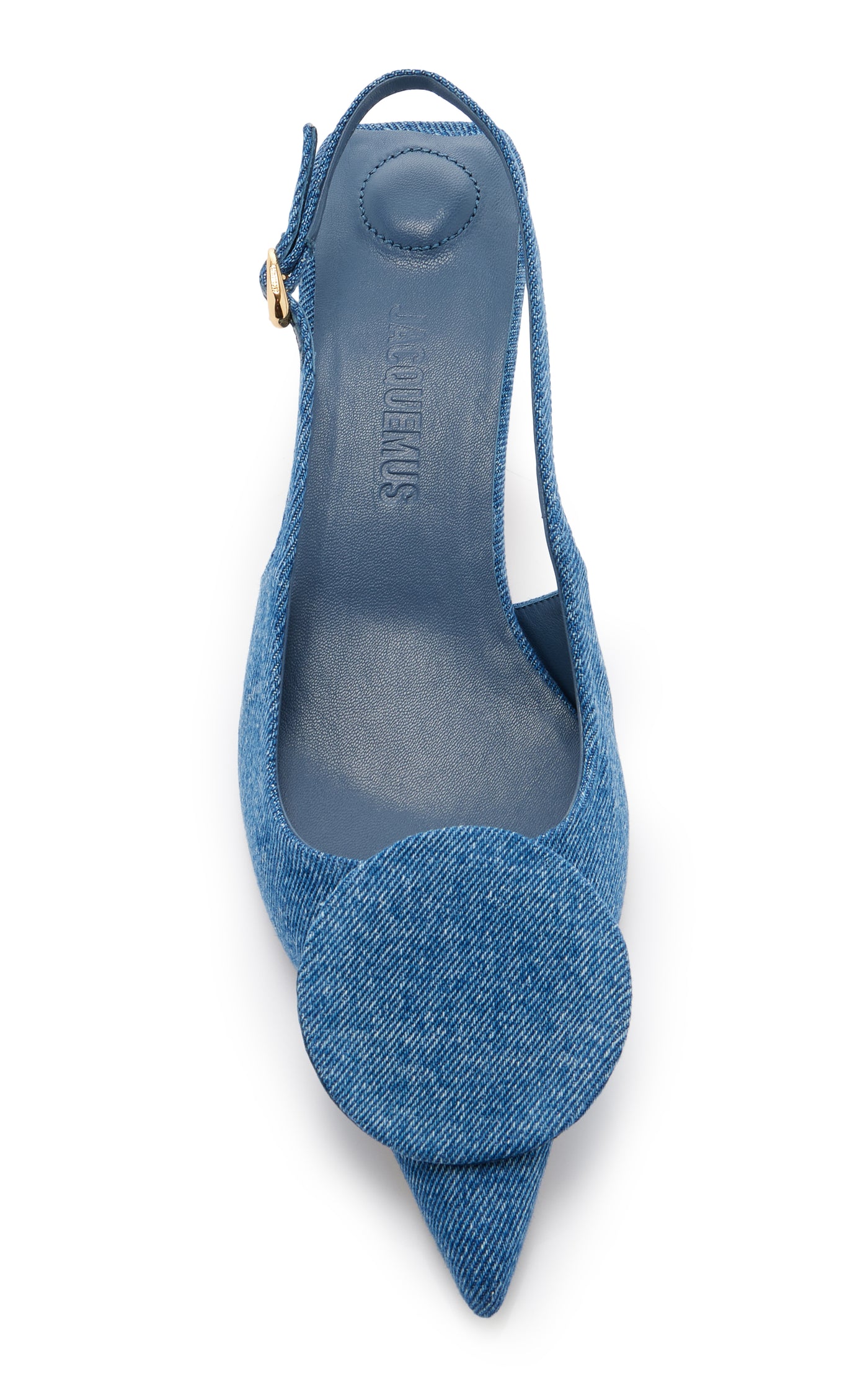Duelo Denim Slingback Pumps