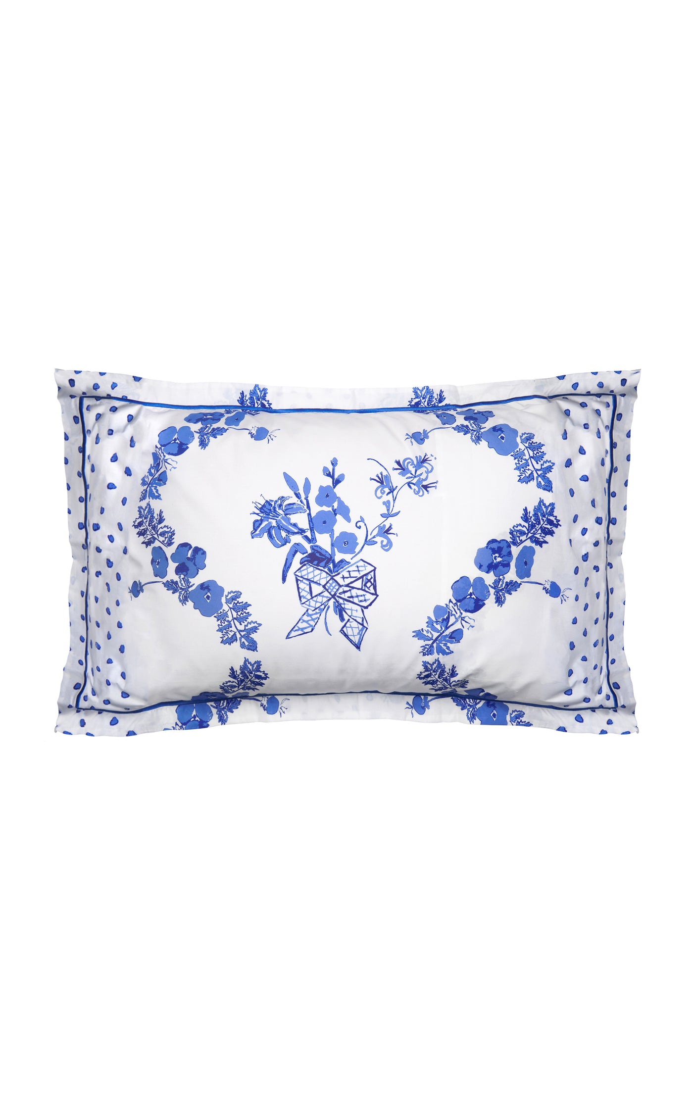 King Bridge Street-Printed Cotton Pillow Sham