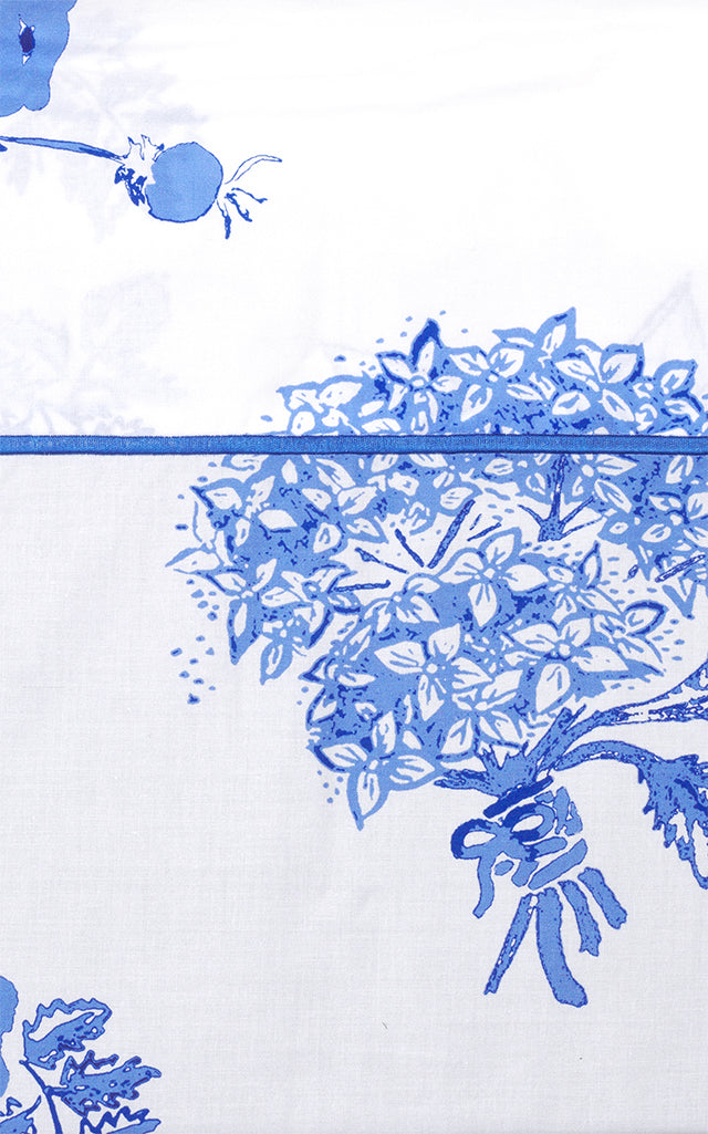 Queen Bridge Street-Printed Cotton Sheet Set