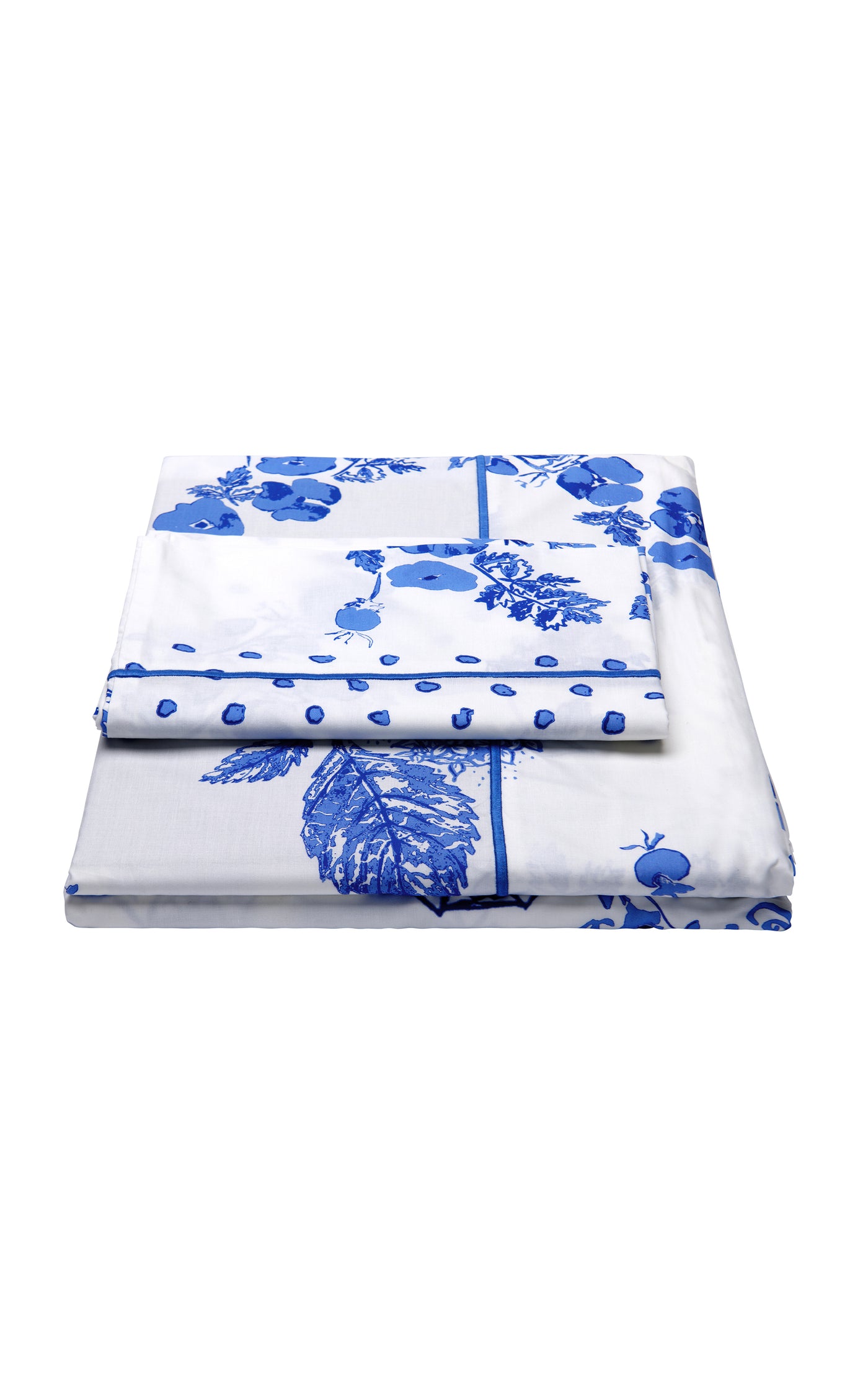 Queen Bridge Street-Printed Cotton Sheet Set