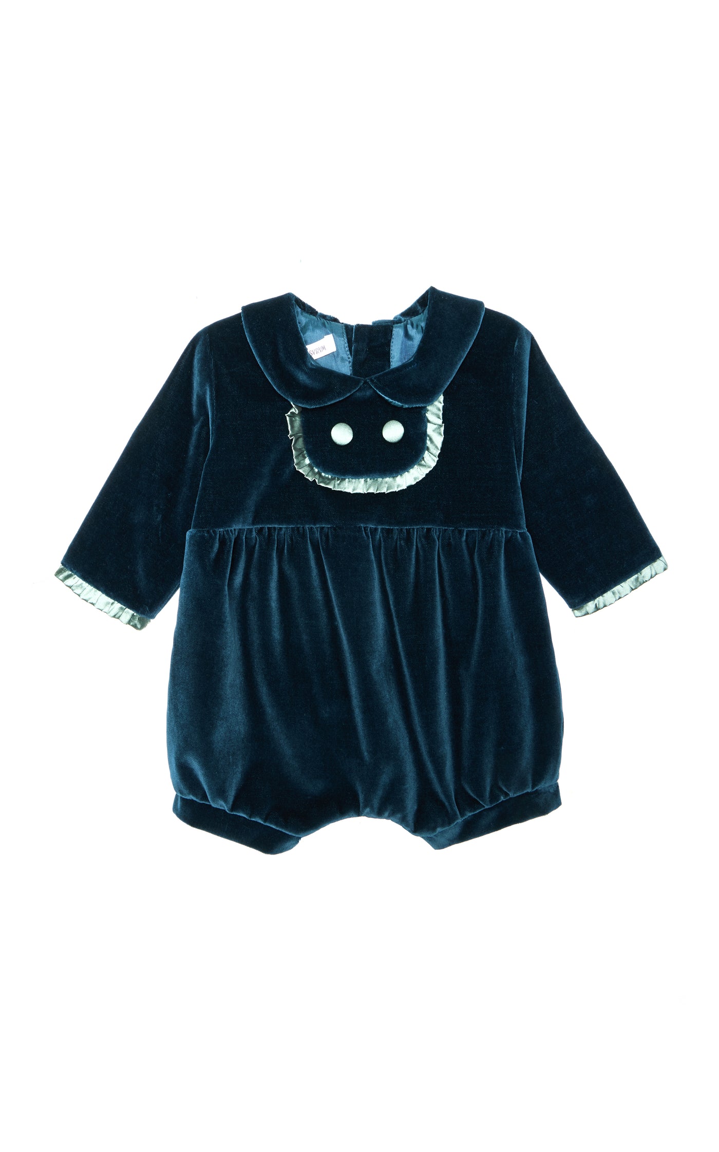 Piccolo Cà Dandolo Velvet Baby Romper