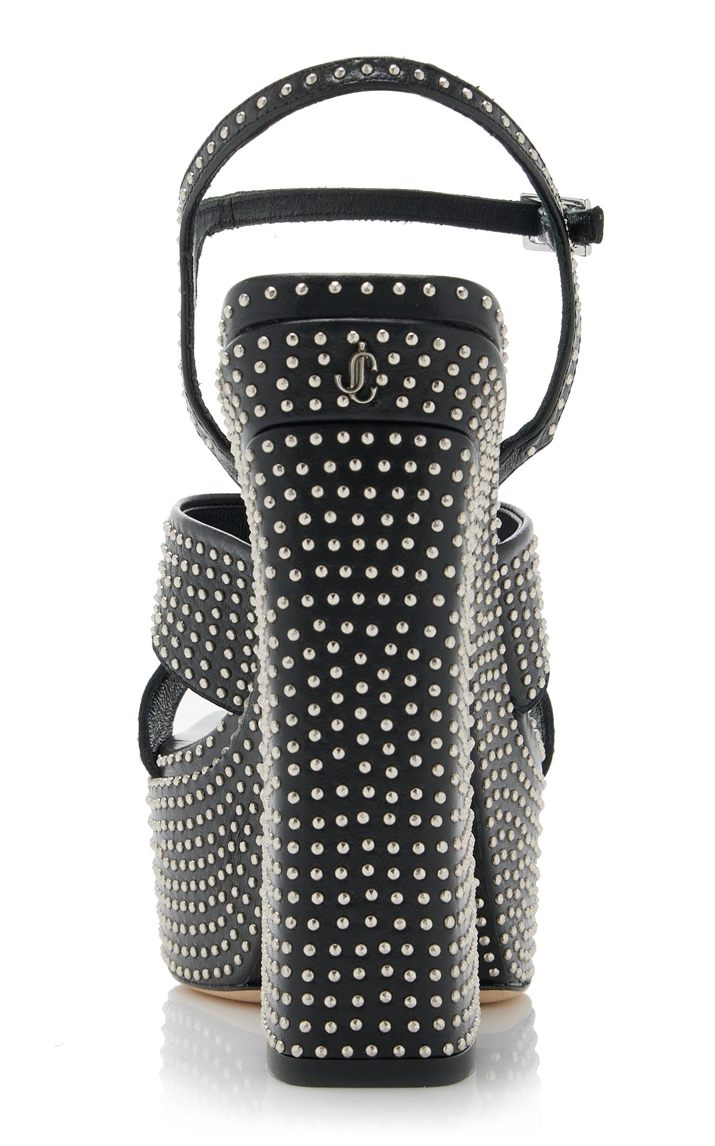 Ellison Studded Leather Platform Sandals