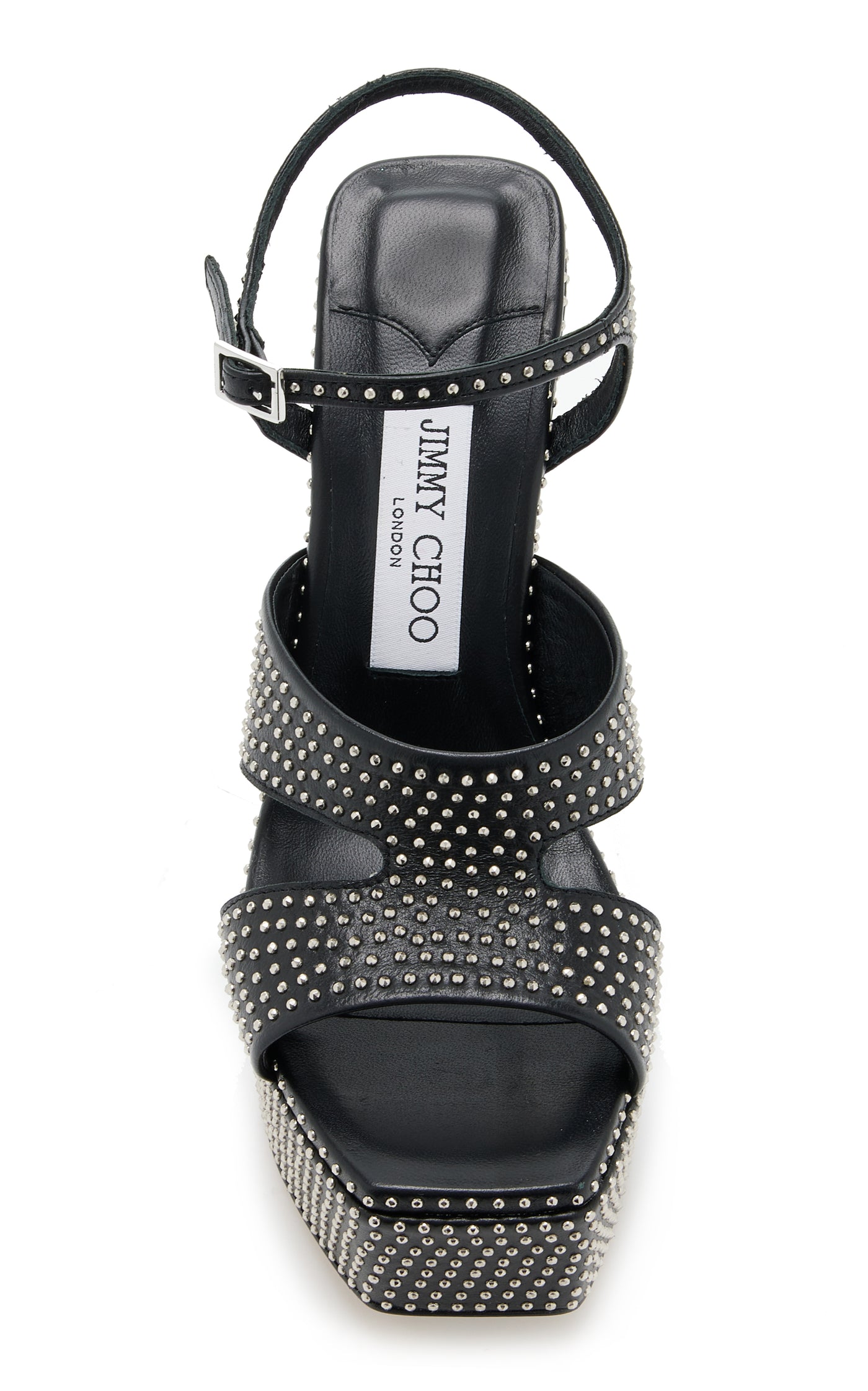 Ellison Studded Leather Platform Sandals