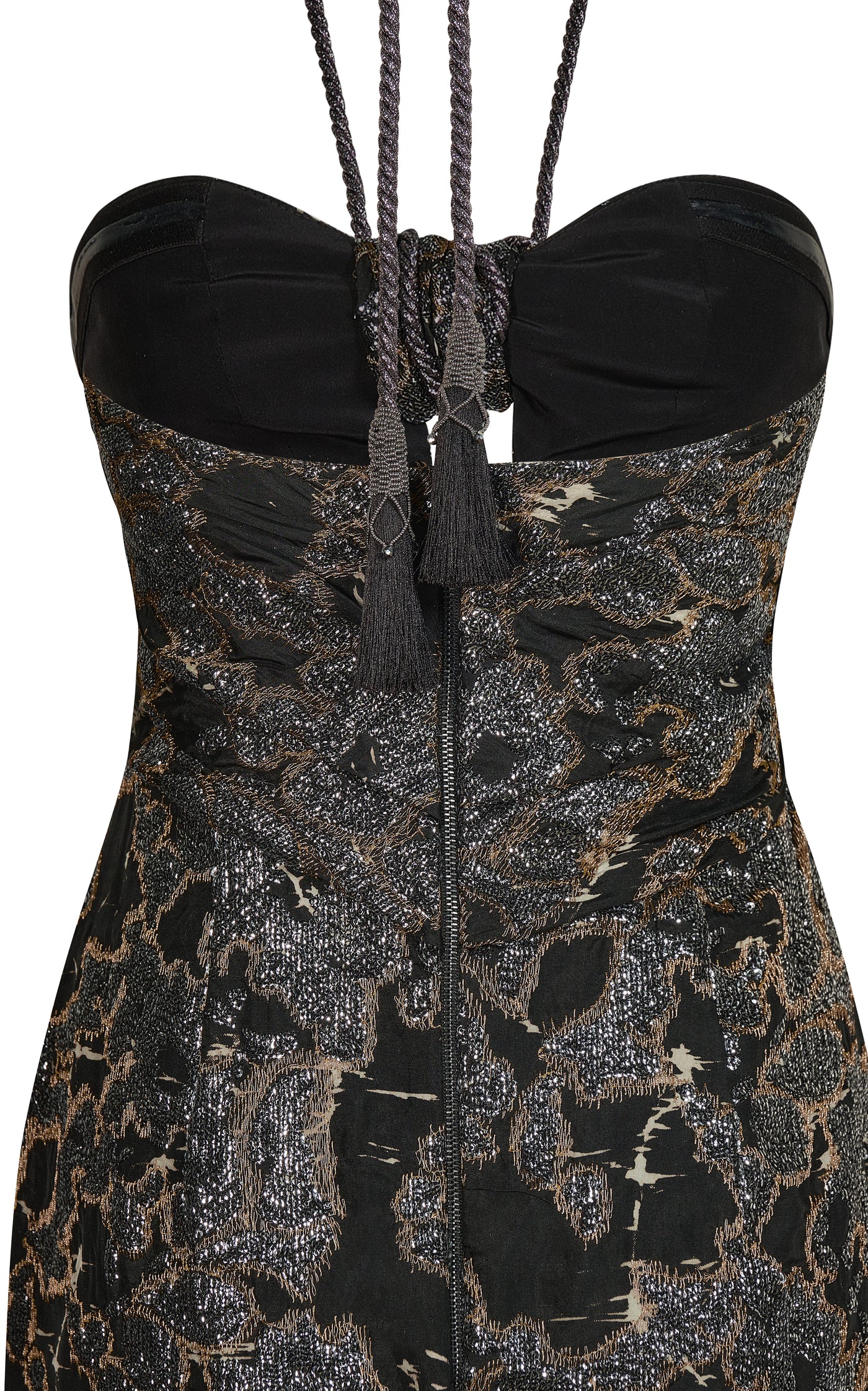 Distinguished Avardians Silk Mini Dress