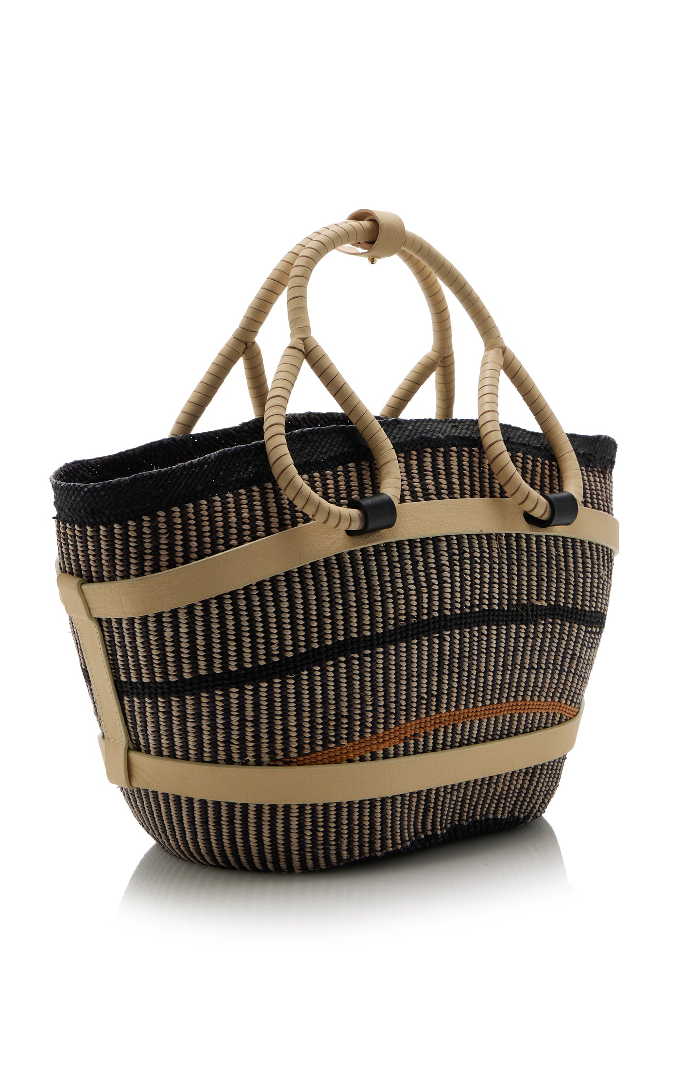 Herederos De Un Amor Raffia Tote