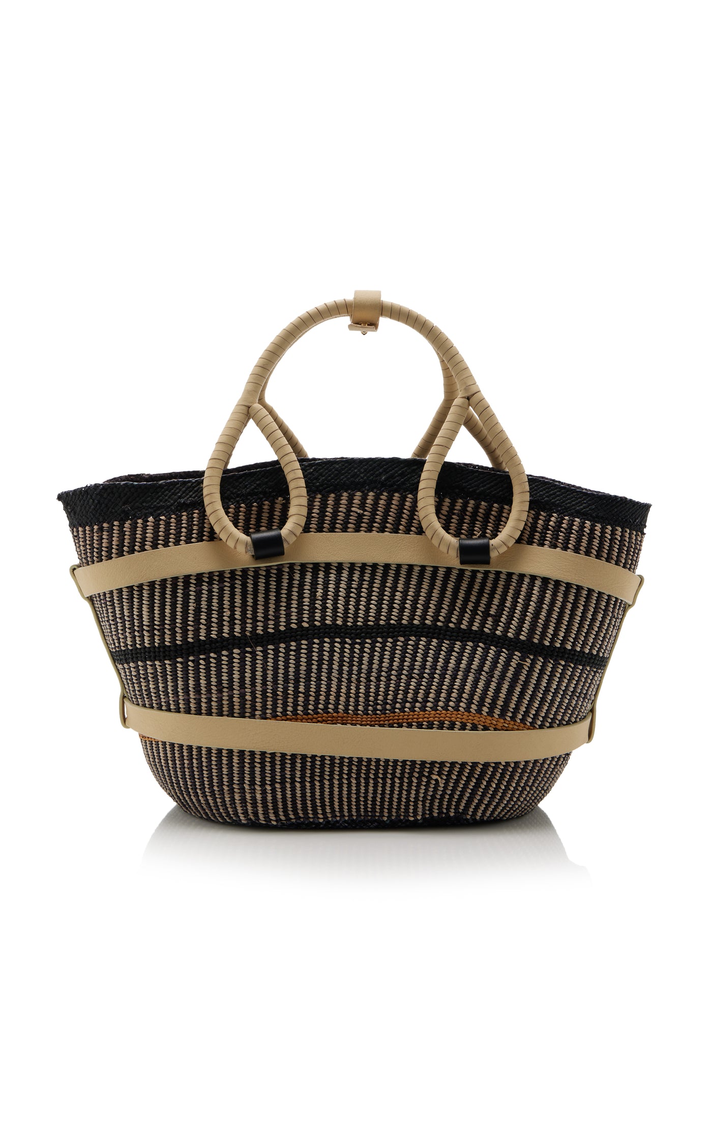 Herederos De Un Amor Raffia Tote