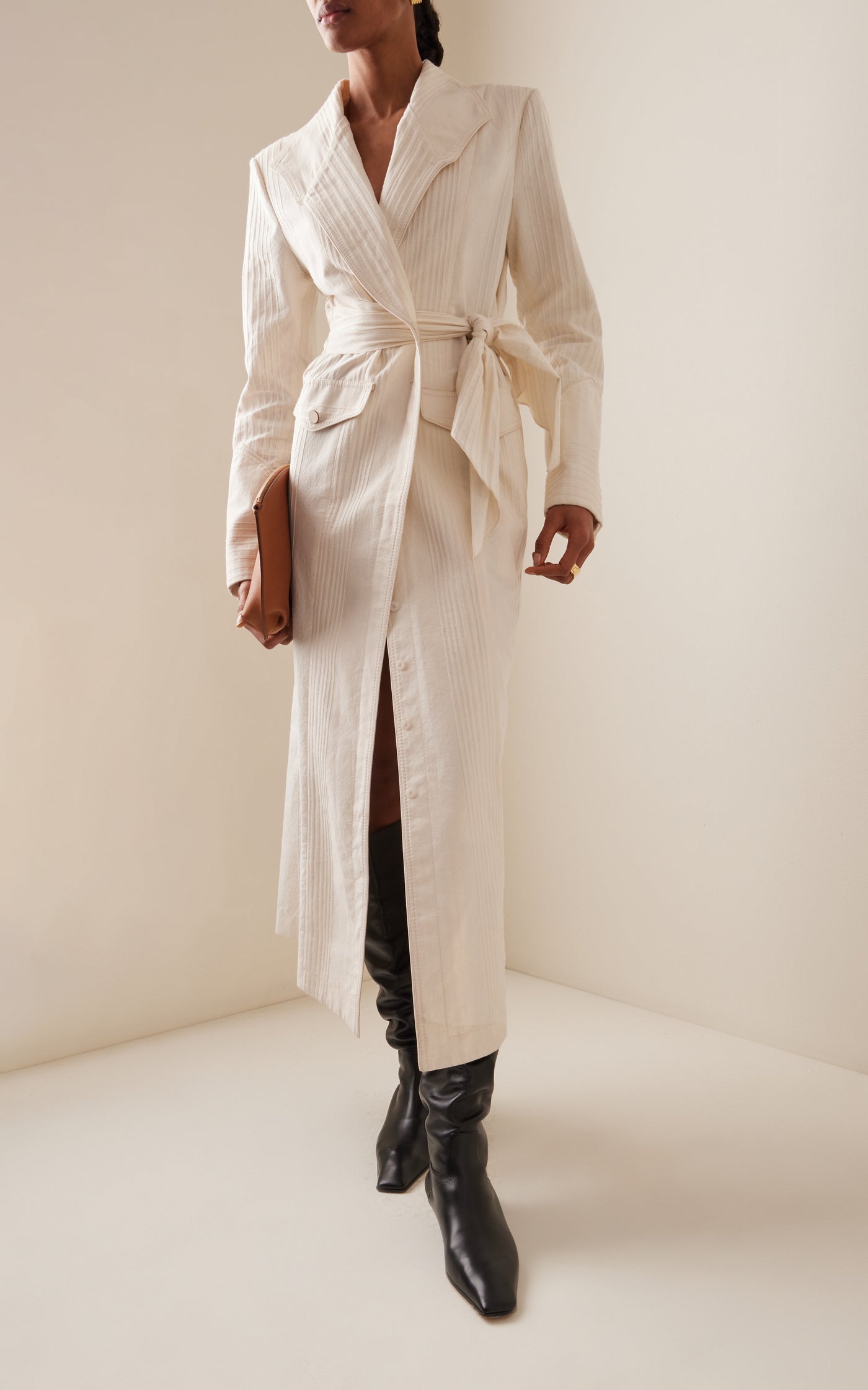 Welcome To The City Cotton Trench Coat