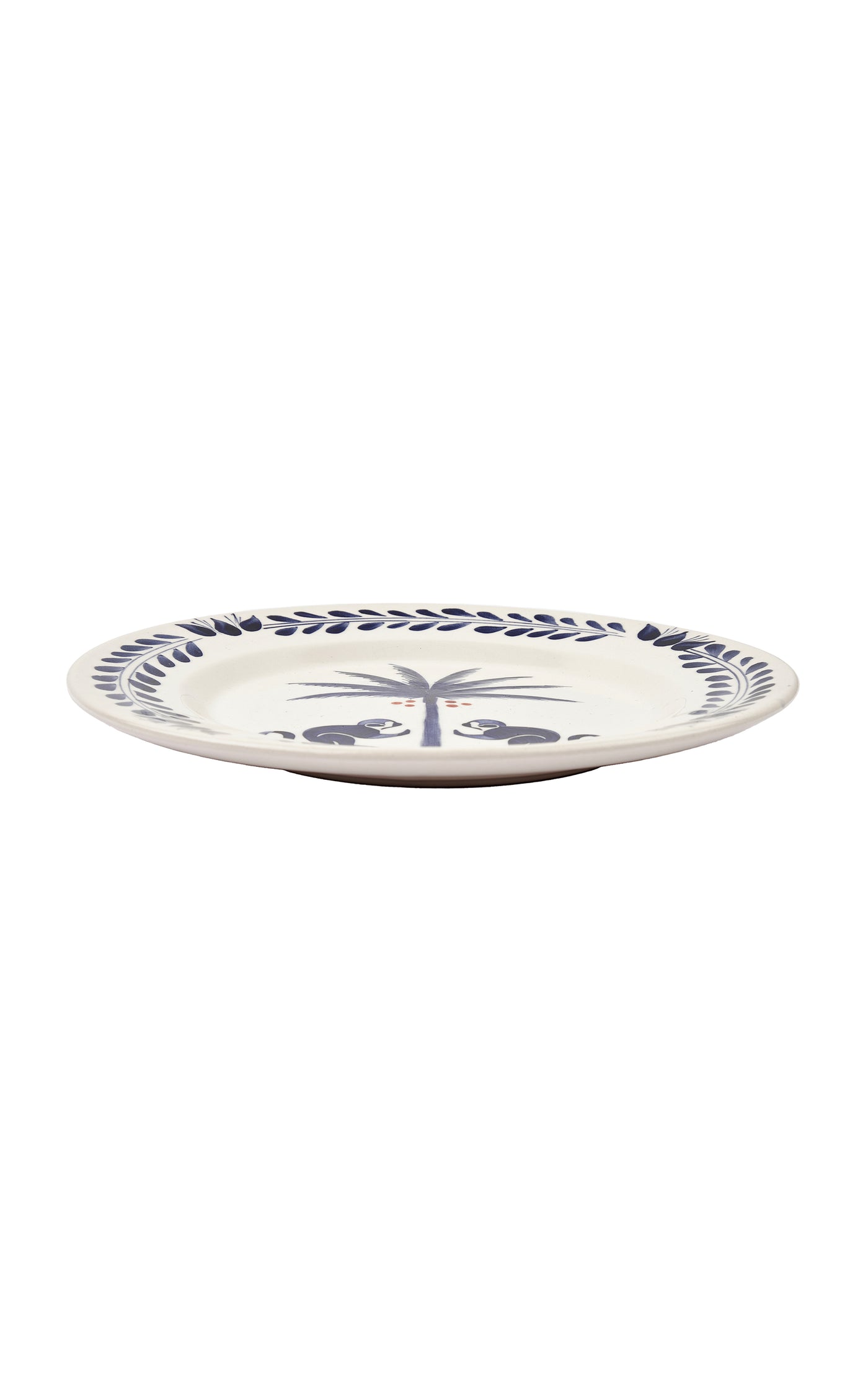 Set-of-Two Saimiri Ceramic Dessert Plates