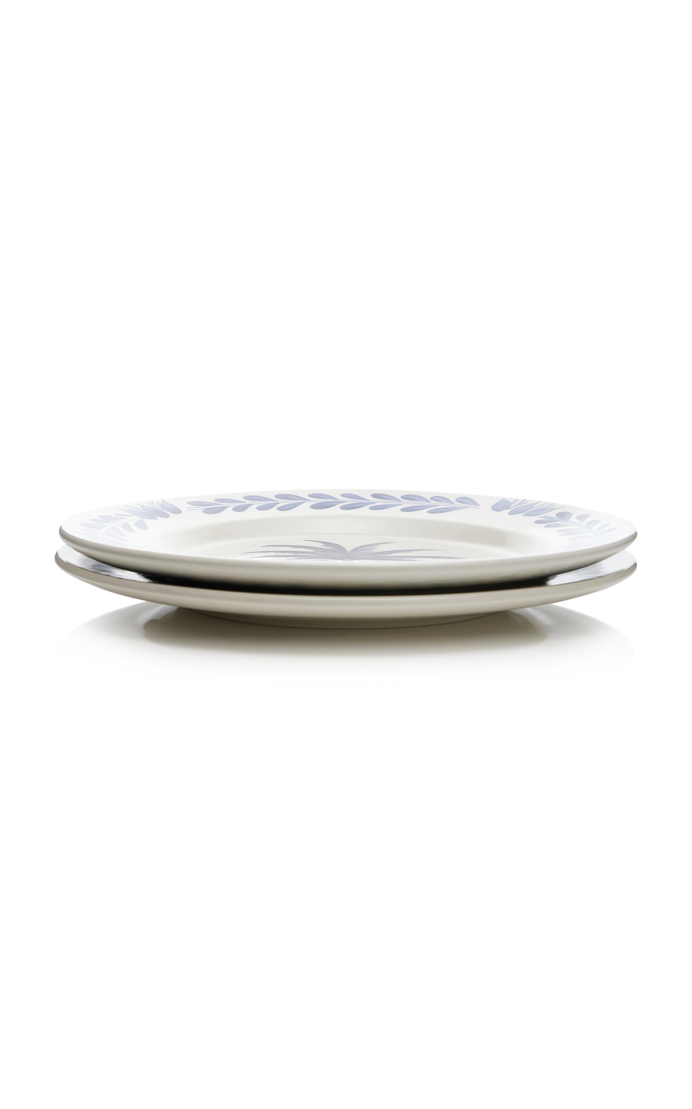 Set-of-Two Saimiri Ceramic Dessert Plates