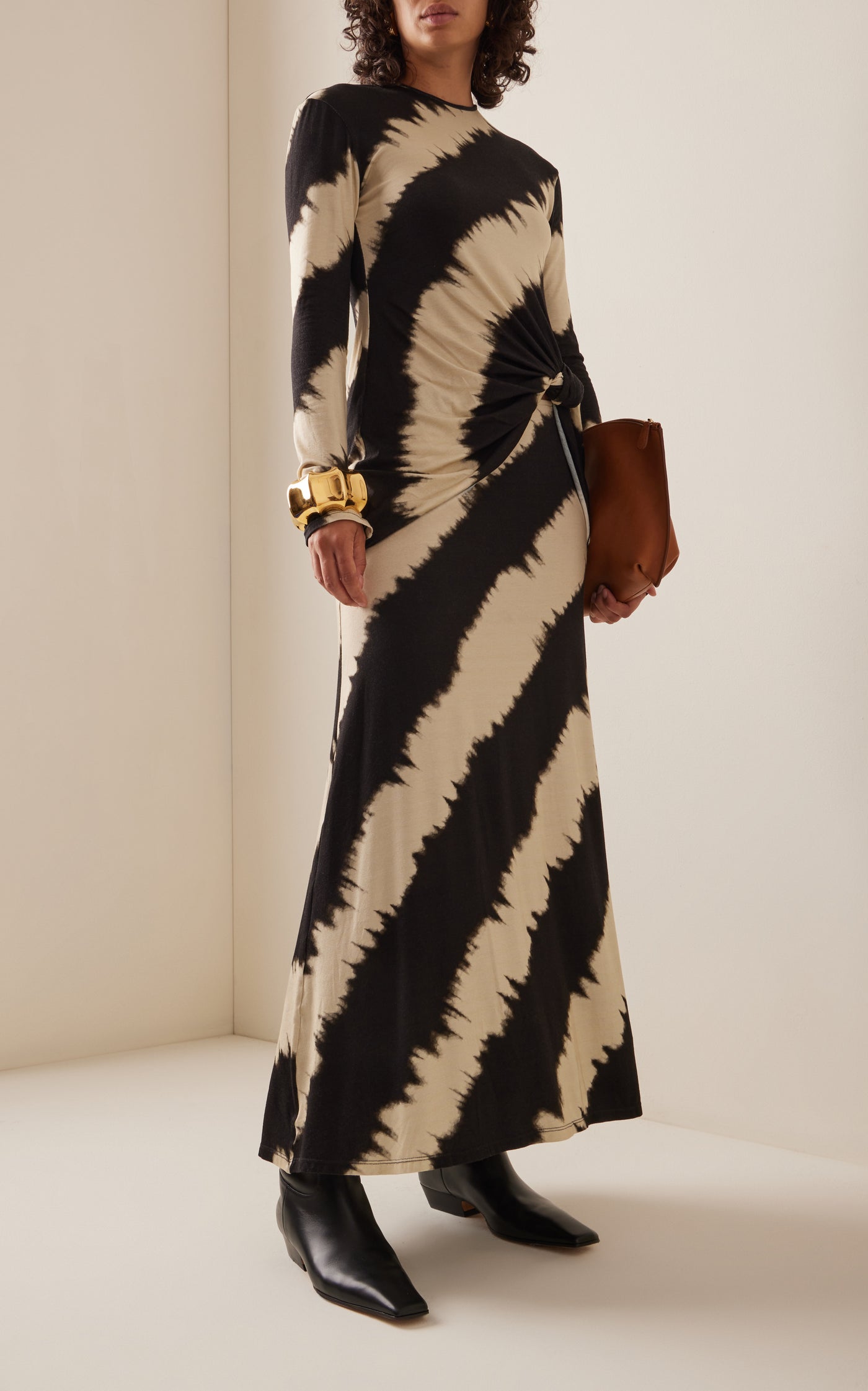 Wild Frontiers Jersey Midi Skirt