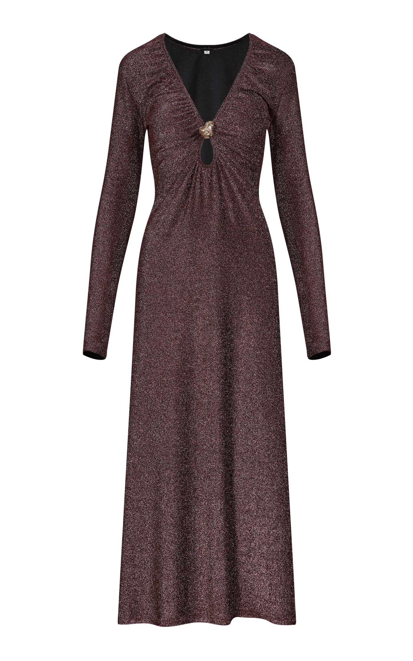Impala Dancing Metallic Knit Maxi Dress