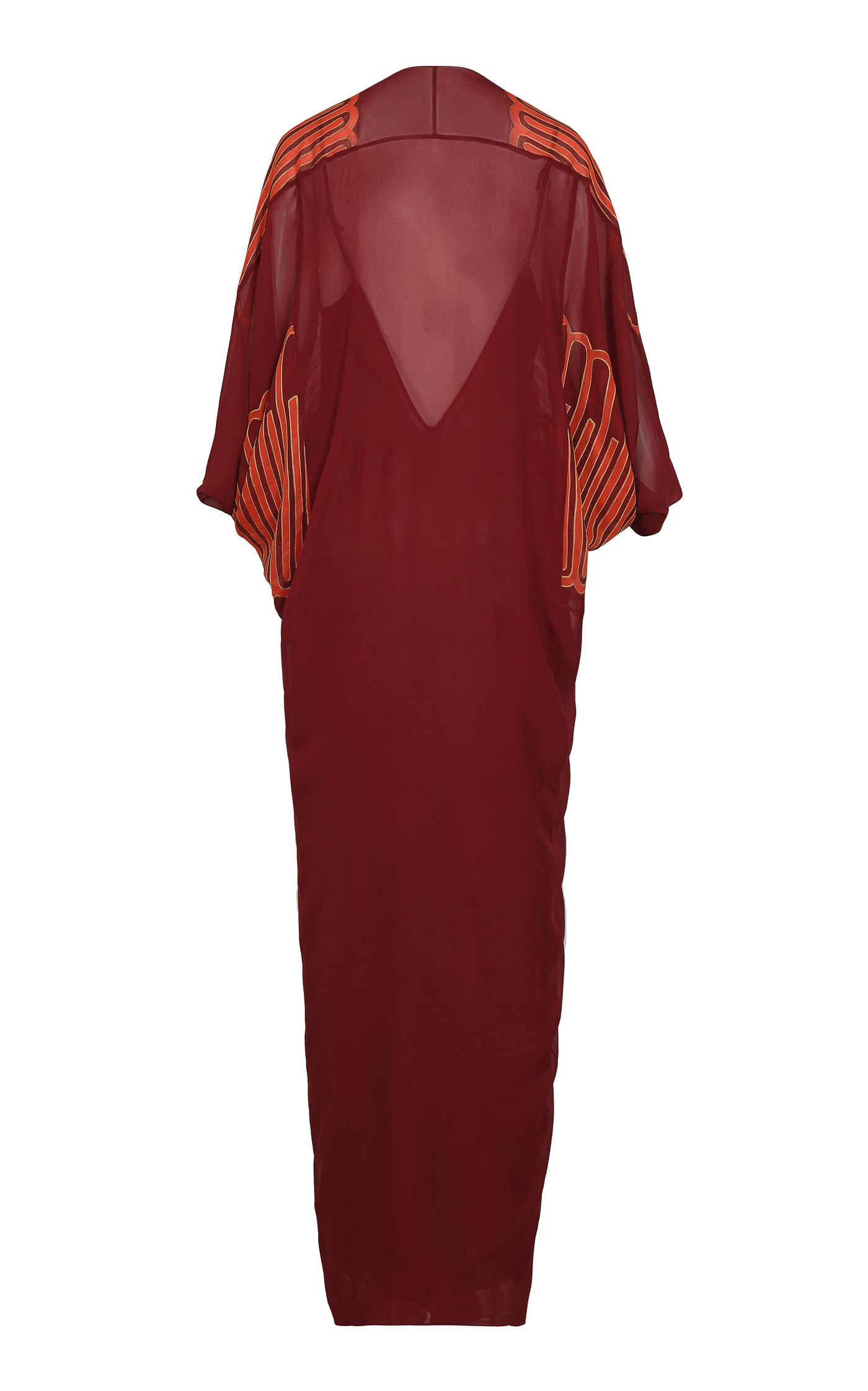 Sensory Tapresty Silk Caftan Dress
