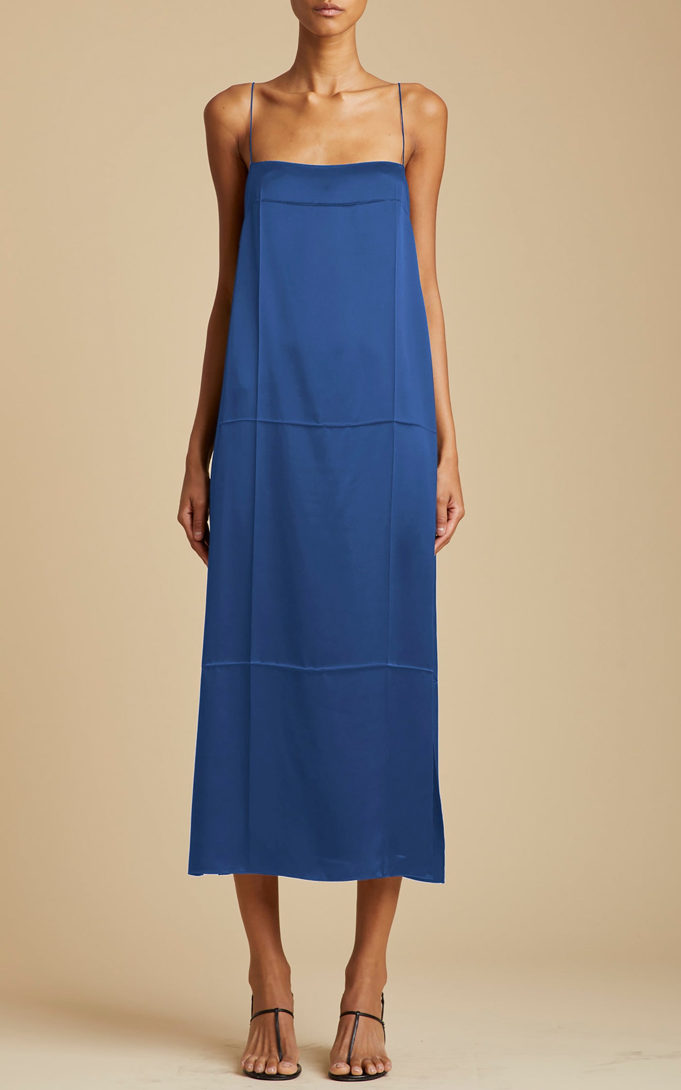 Sicily Silk Midi Dress