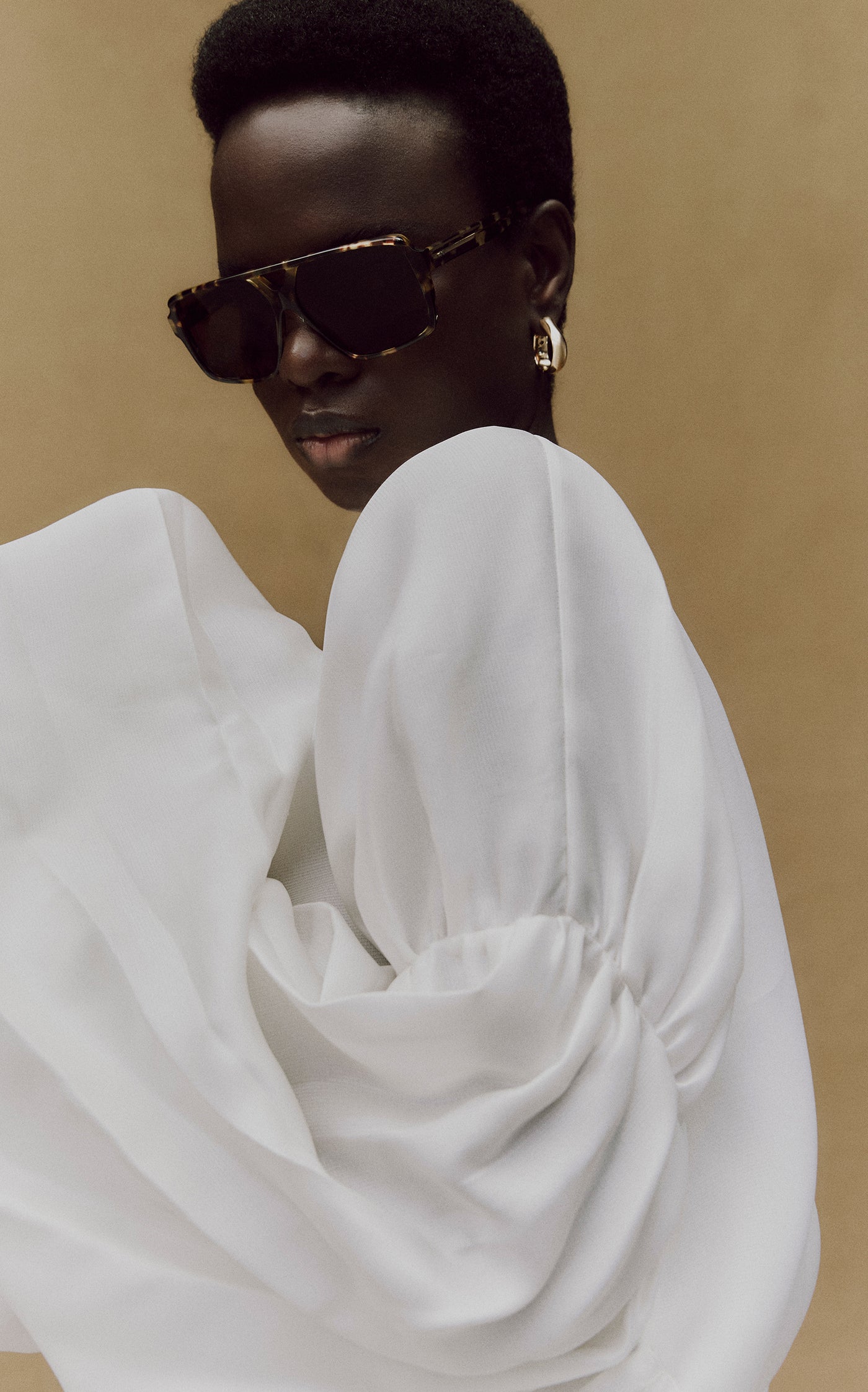 x Oliver Peoples 1977C Oversized Aviator-Frame Acetate Sunglasses