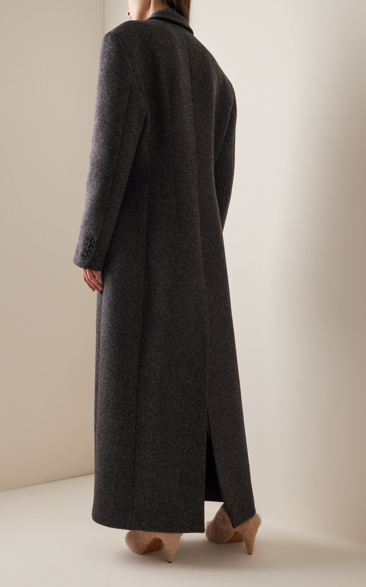 Bontin Melange Wool Coat