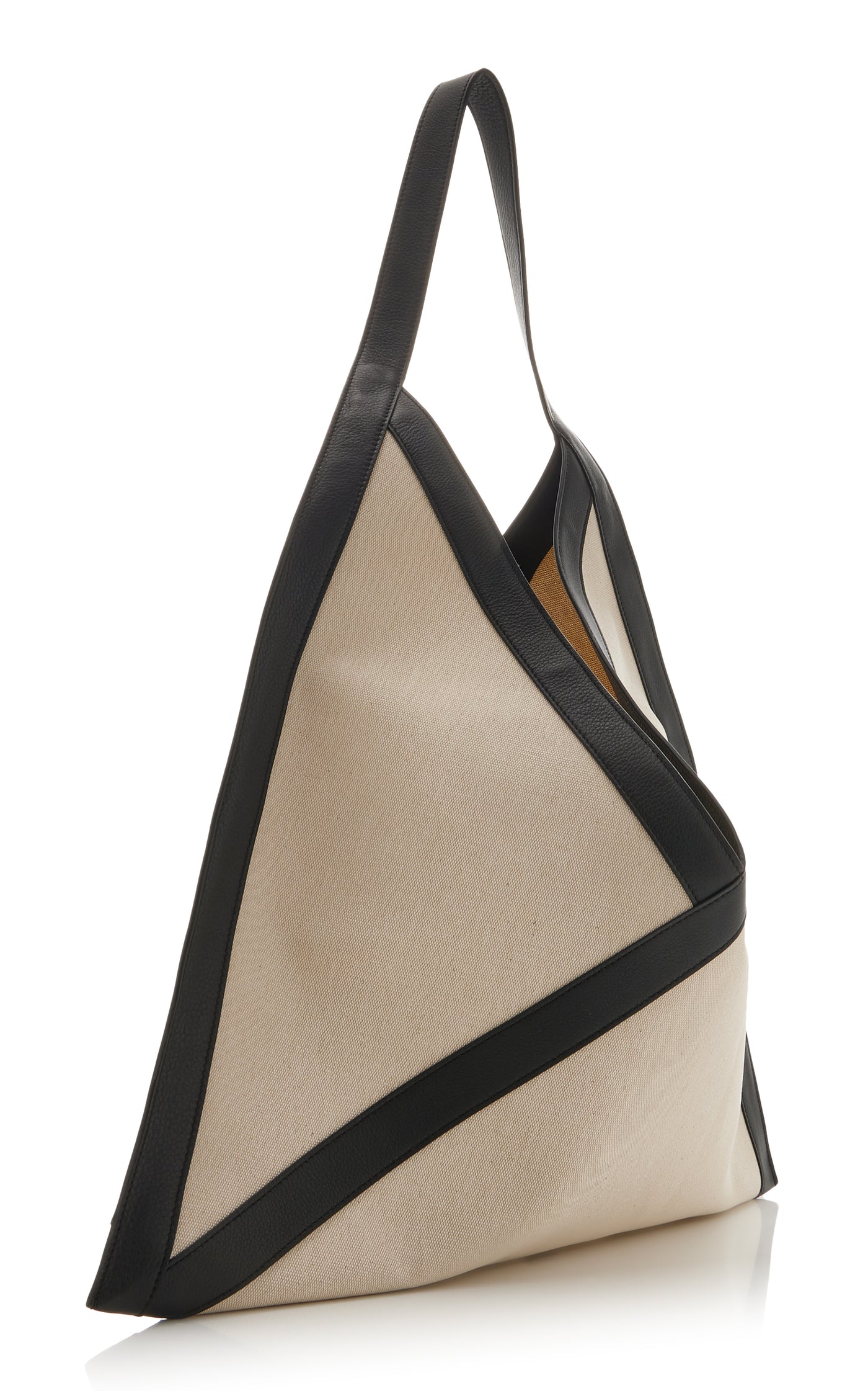 Sara Cotton & Leather Tote Bag