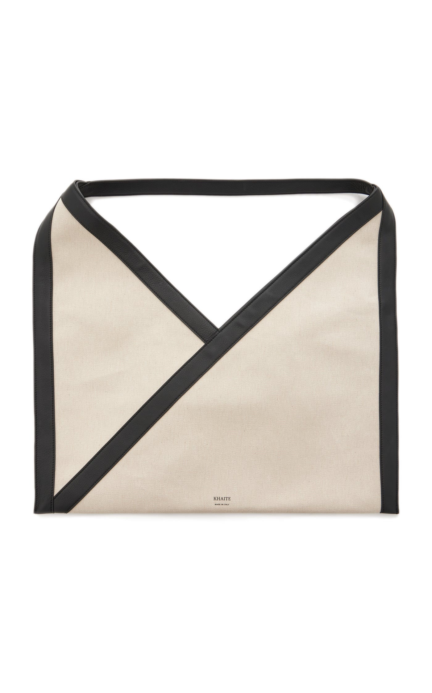 Sara Cotton & Leather Tote Bag