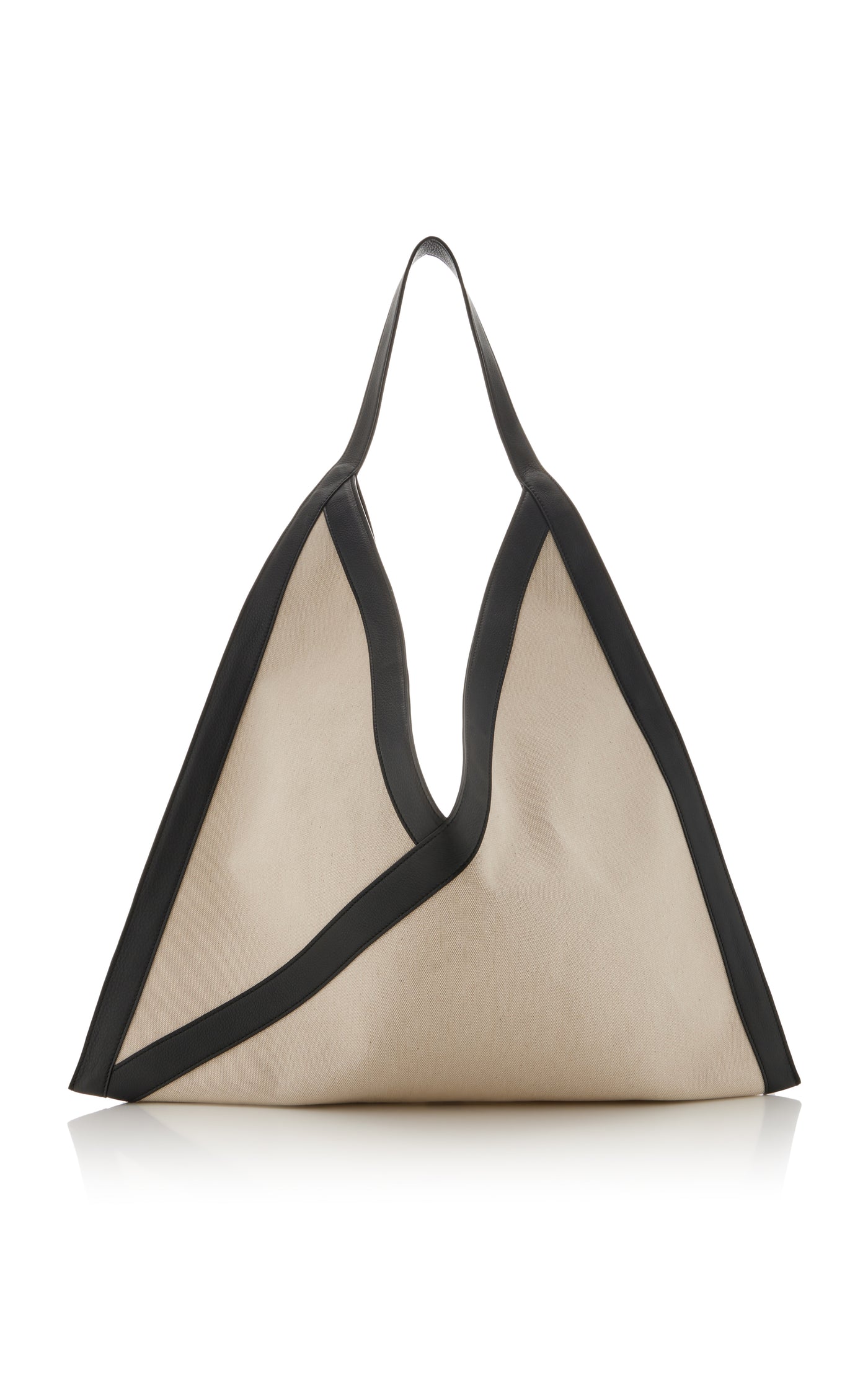 Sara Cotton & Leather Tote Bag