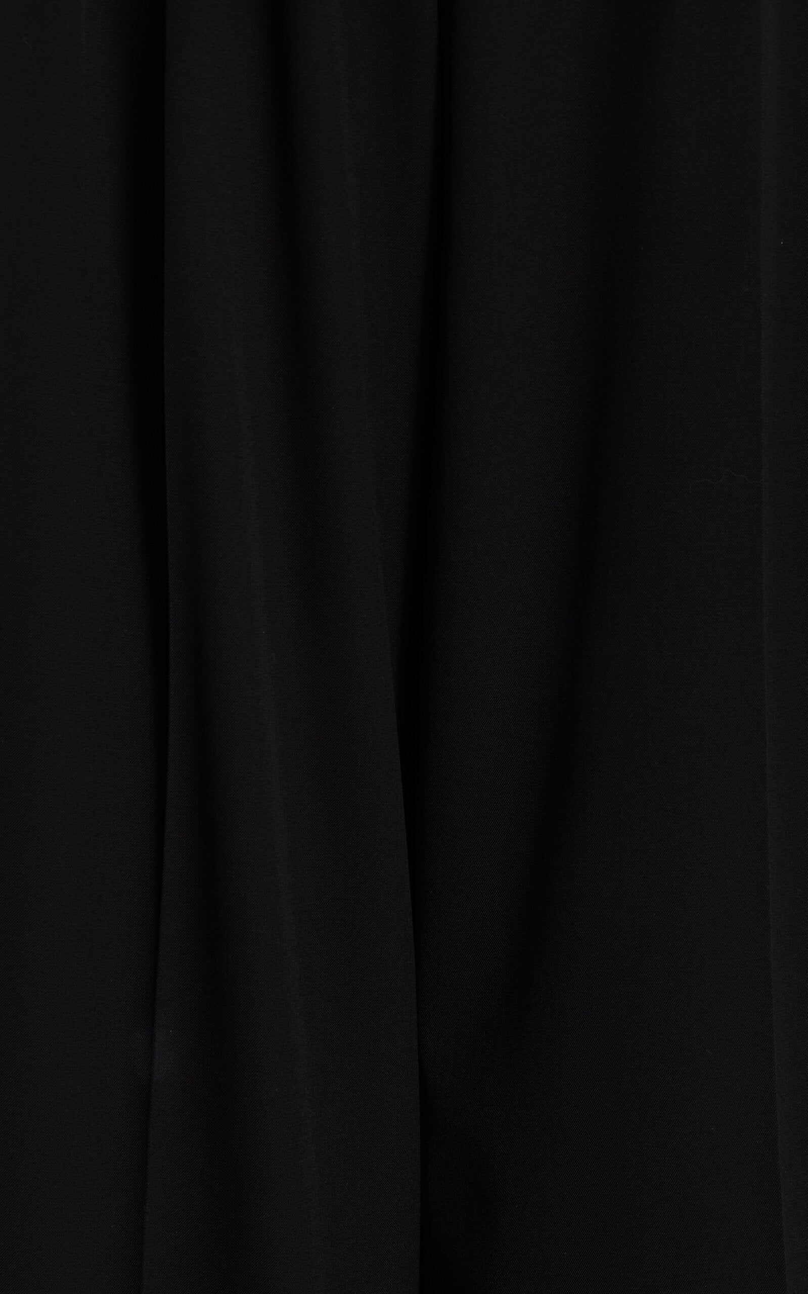 Exclusive Stretch-Wool Pants - black