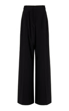 Exclusive Stretch-Wool Pants - black