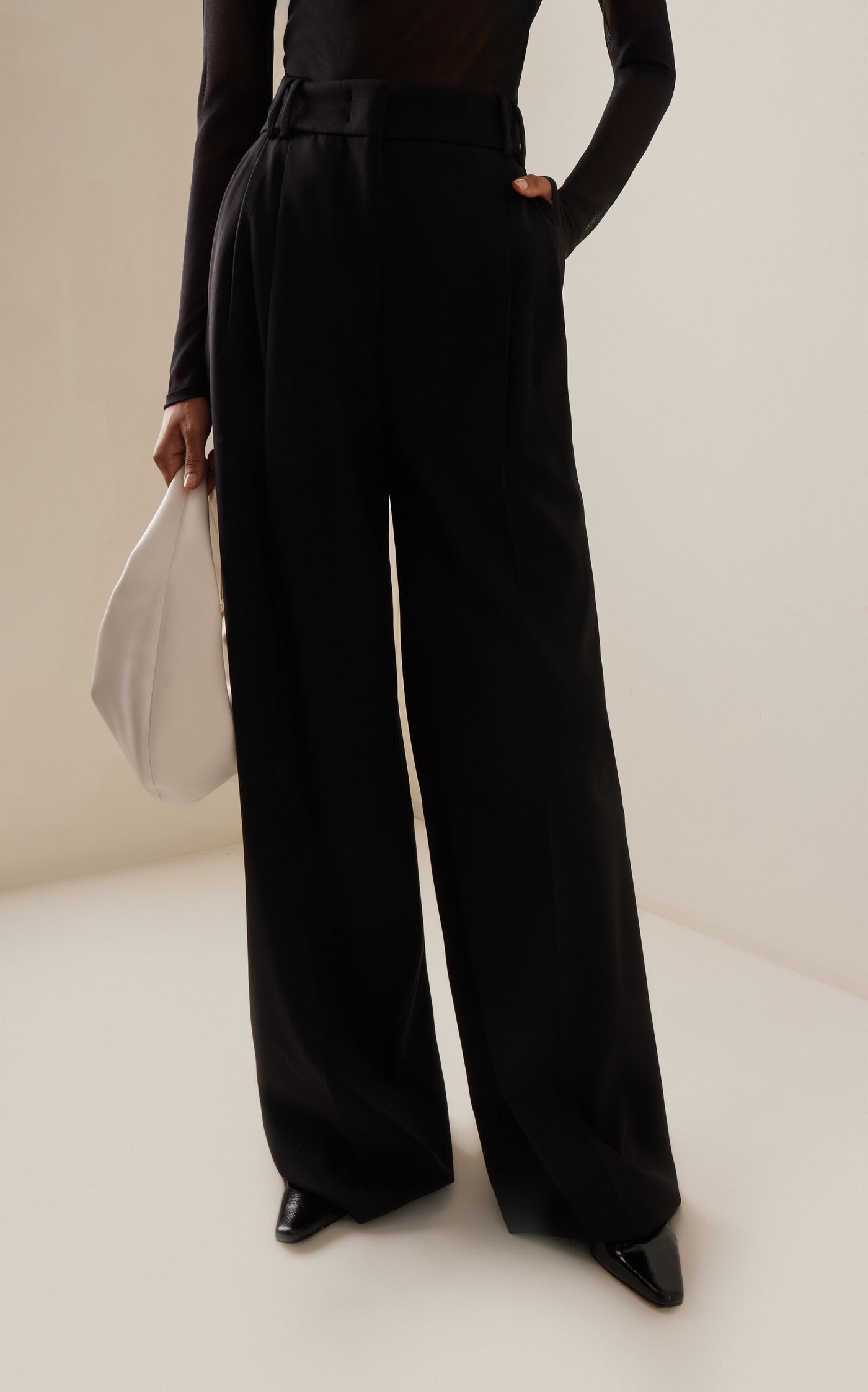 Exclusive Stretch-Wool Pants