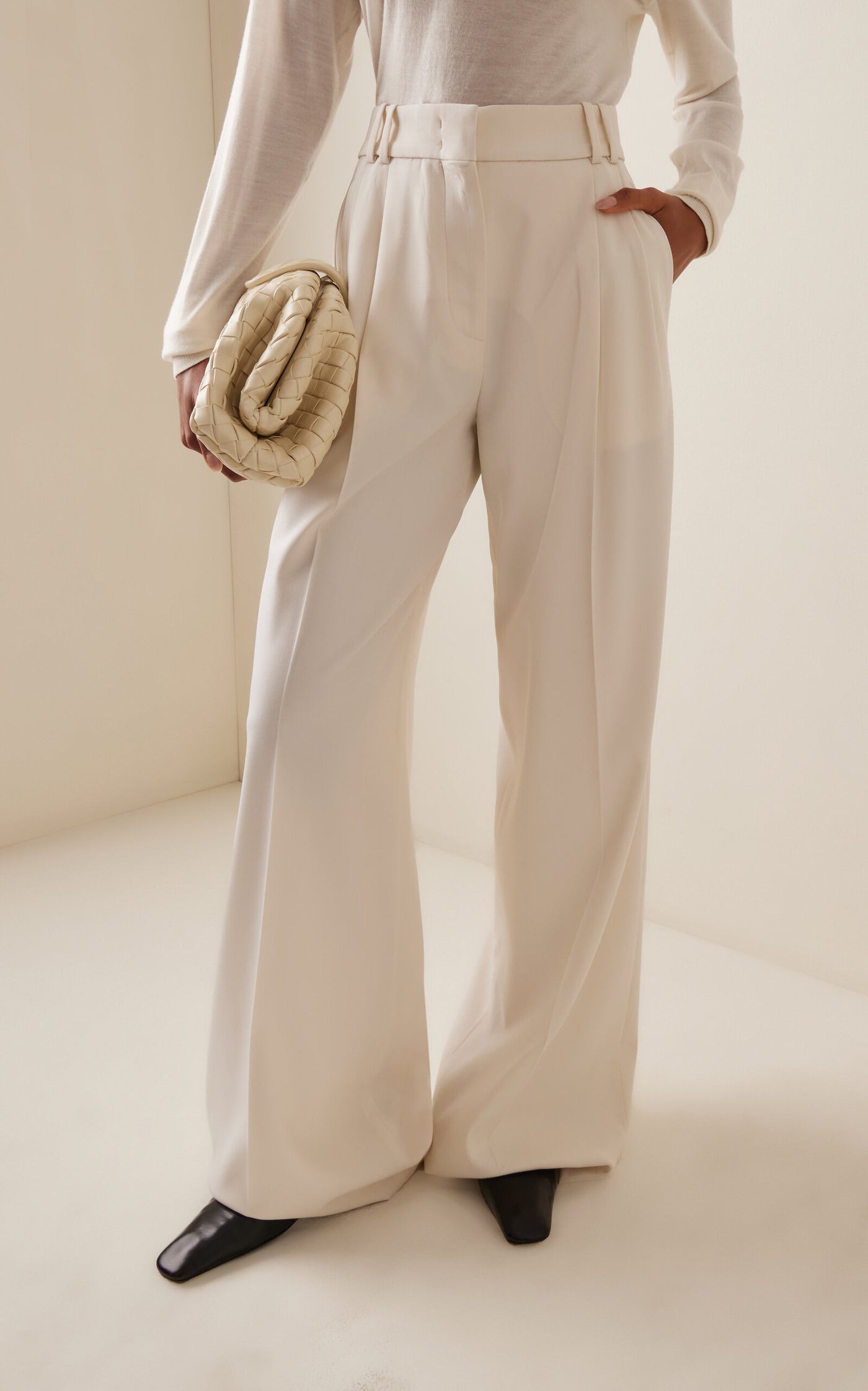 Exclusive Stretch-Wool Pants