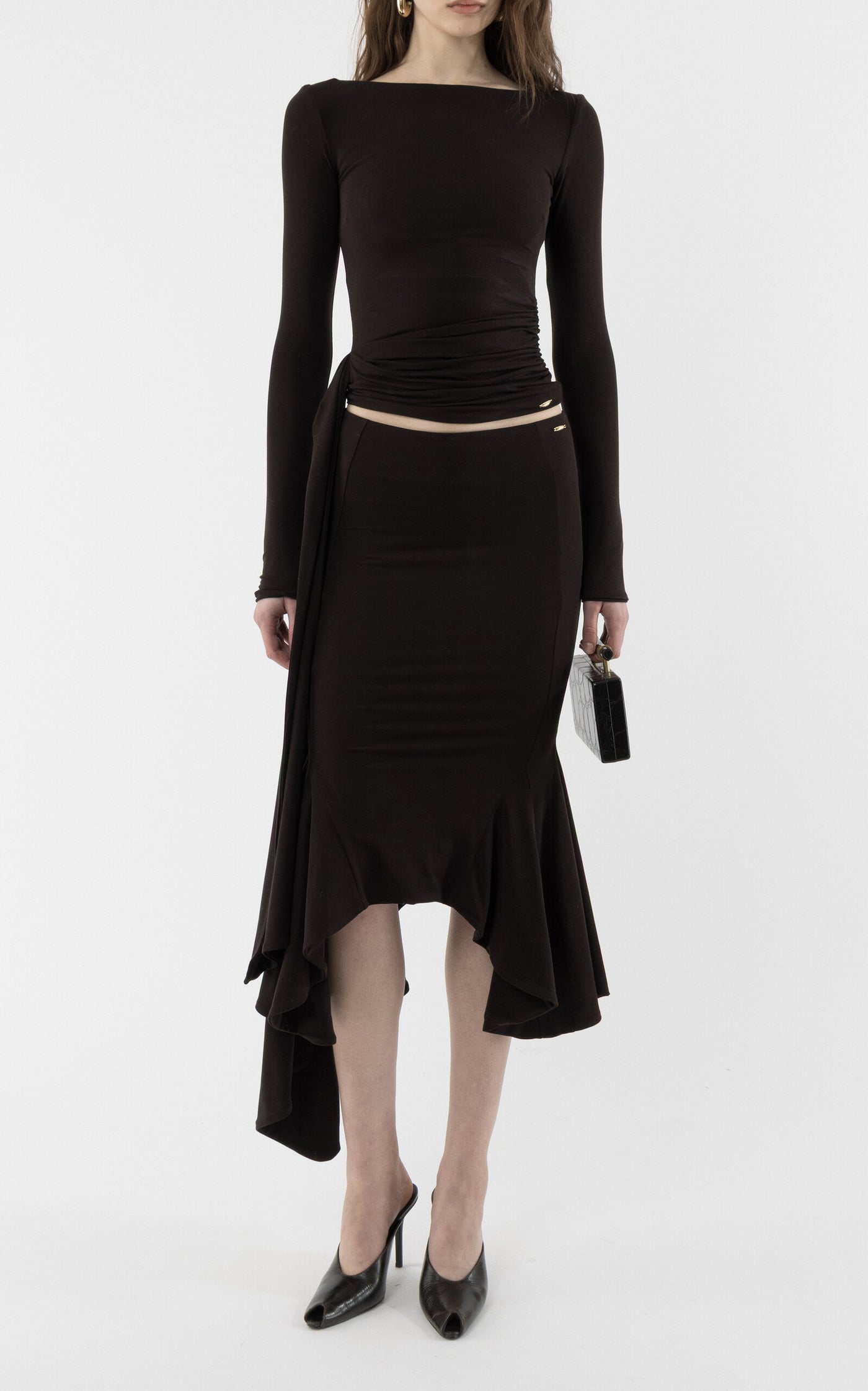 Draped Jersey Top Exclusive