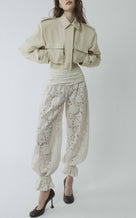 Cropped Boxy Cotton Jacket Exclusive - neutral